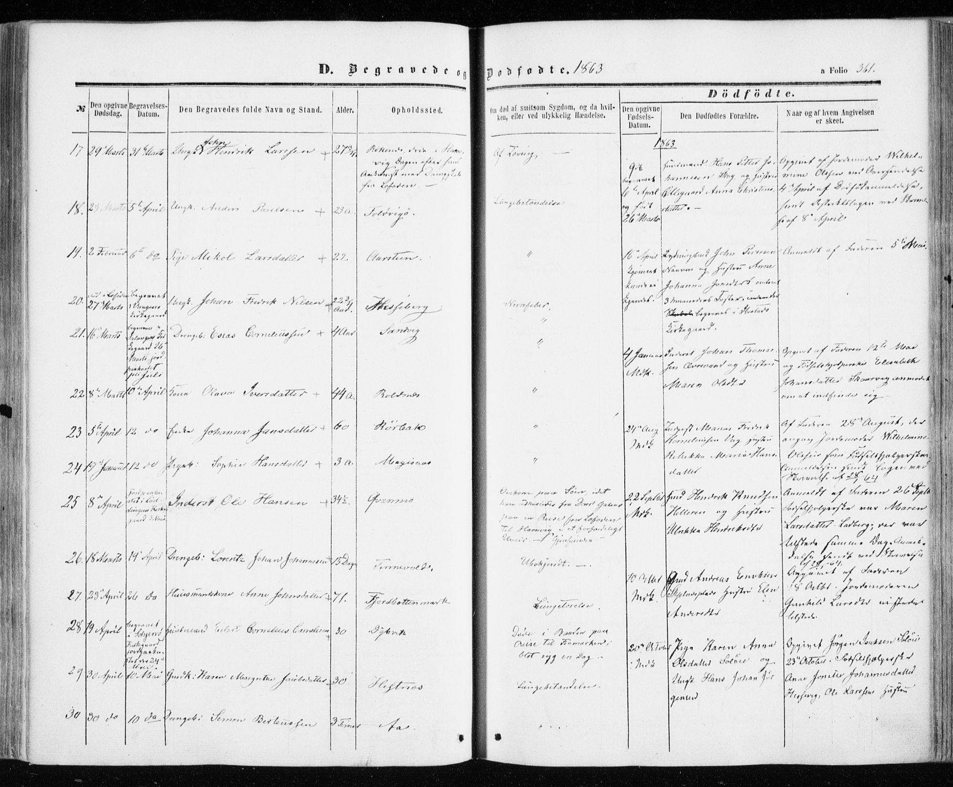Ibestad sokneprestembete, SATØ/S-0077/H/Ha/Haa/L0009kirke: Parish register (official) no. 9, 1859-1868, p. 361