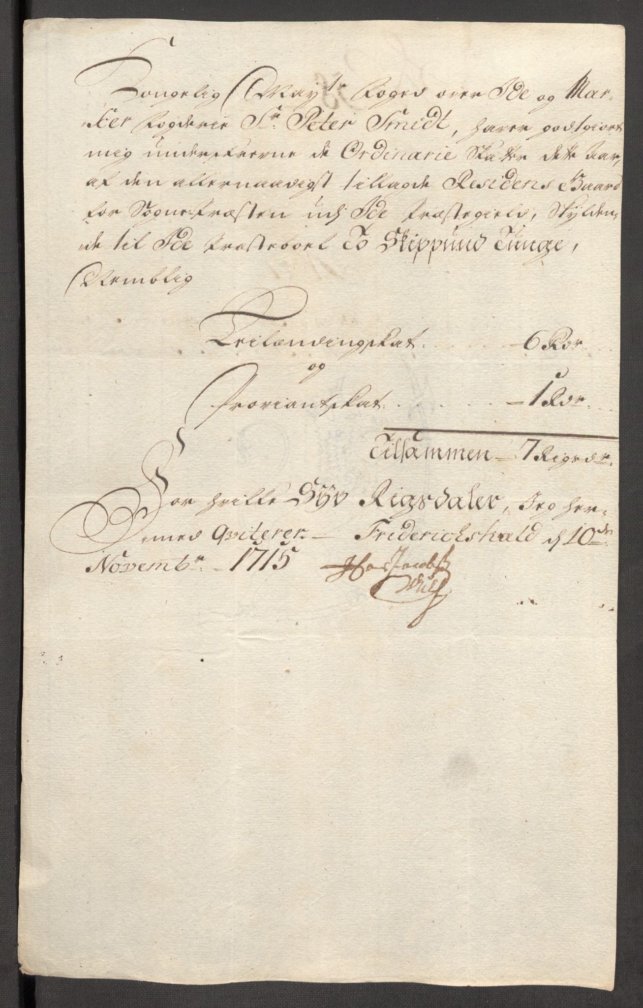 Rentekammeret inntil 1814, Reviderte regnskaper, Fogderegnskap, AV/RA-EA-4092/R01/L0023: Fogderegnskap Idd og Marker, 1715-1716, p. 181