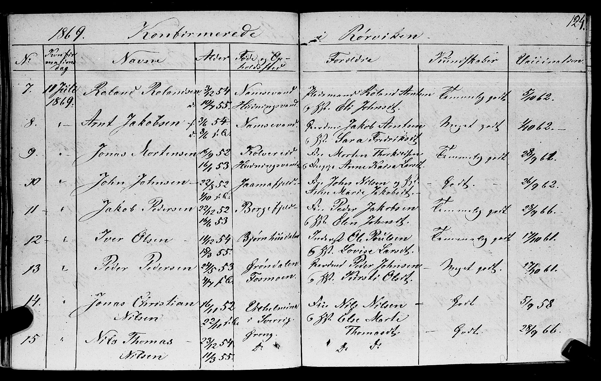 Ministerialprotokoller, klokkerbøker og fødselsregistre - Nord-Trøndelag, AV/SAT-A-1458/762/L0538: Parish register (official) no. 762A02 /1, 1833-1879, p. 124