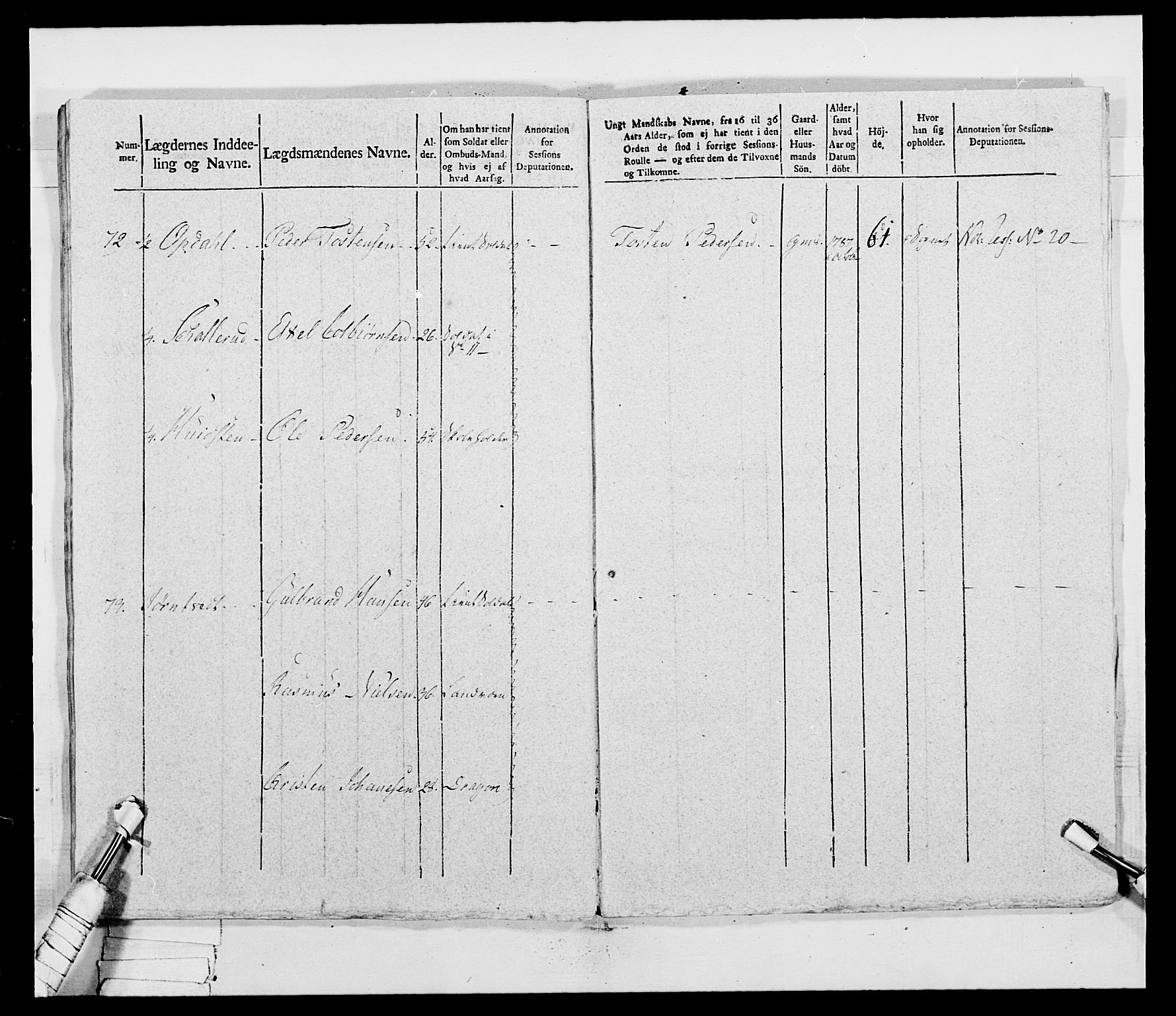 Generalitets- og kommissariatskollegiet, Det kongelige norske kommissariatskollegium, AV/RA-EA-5420/E/Eh/L0032b: Nordafjelske gevorbne infanteriregiment, 1806, p. 222