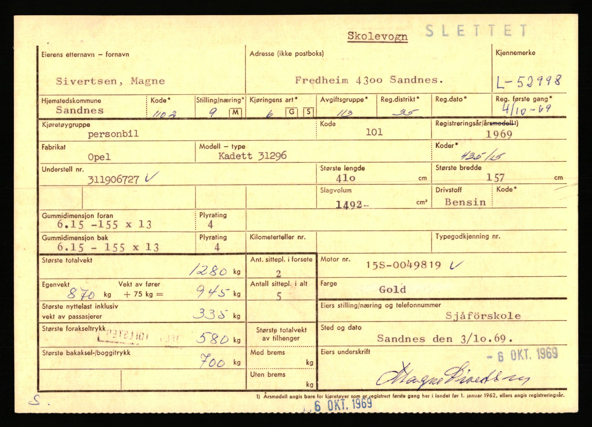 Stavanger trafikkstasjon, AV/SAST-A-101942/0/F/L0053: L-52900 - L-54199, 1930-1971, p. 279