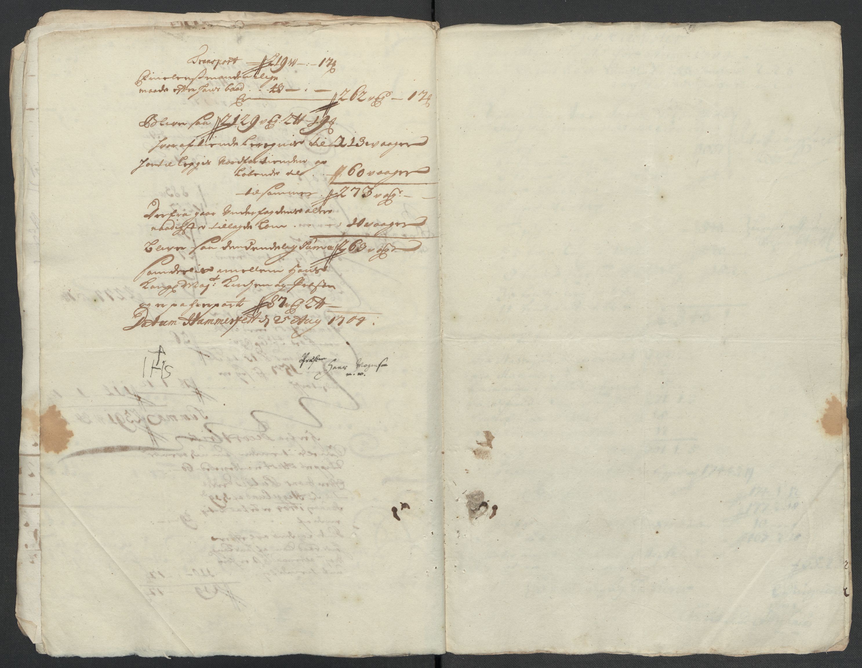 Rentekammeret inntil 1814, Reviderte regnskaper, Fogderegnskap, AV/RA-EA-4092/R69/L4852: Fogderegnskap Finnmark/Vardøhus, 1701-1704, p. 427