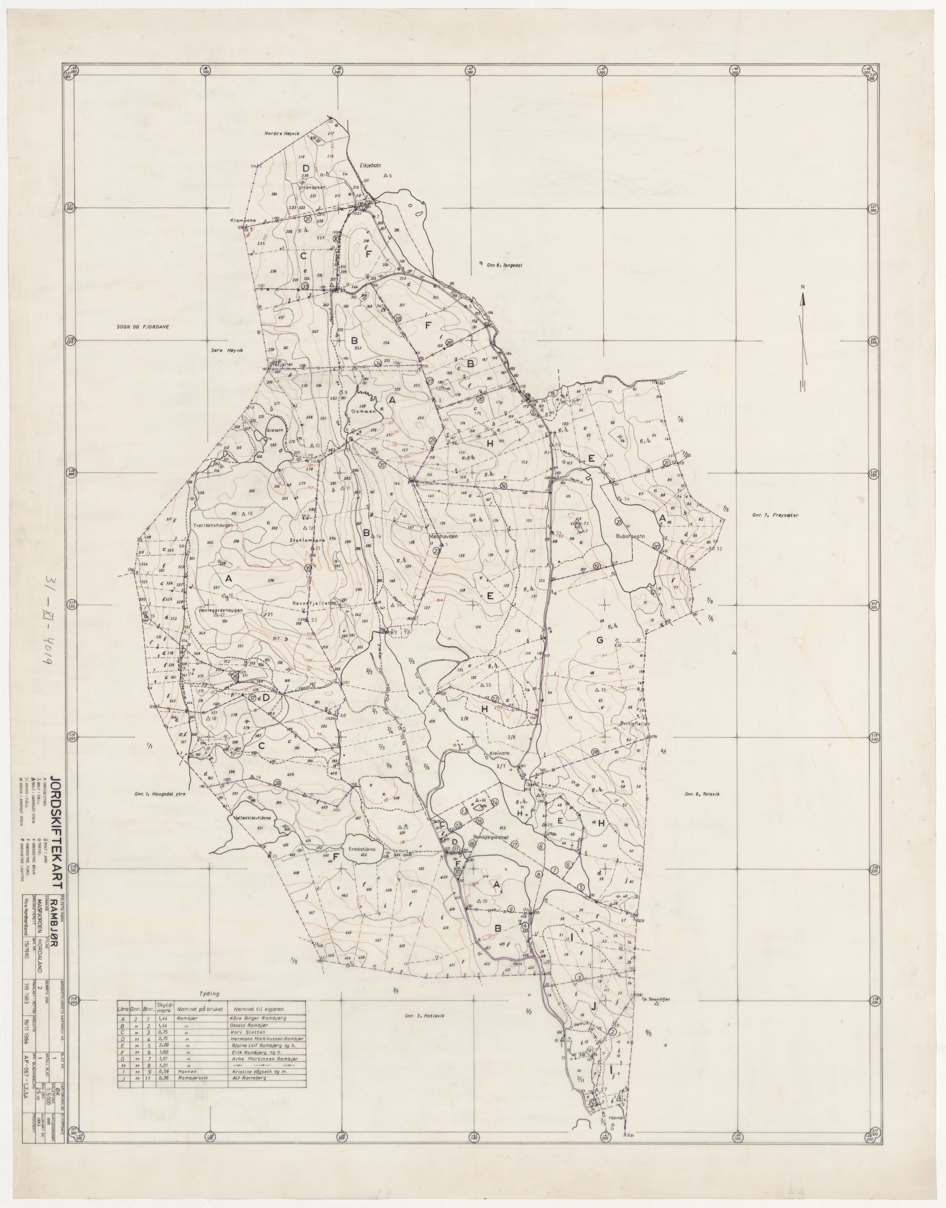 Jordskifteverkets kartarkiv, RA/S-3929/T, 1859-1988, p. 4591