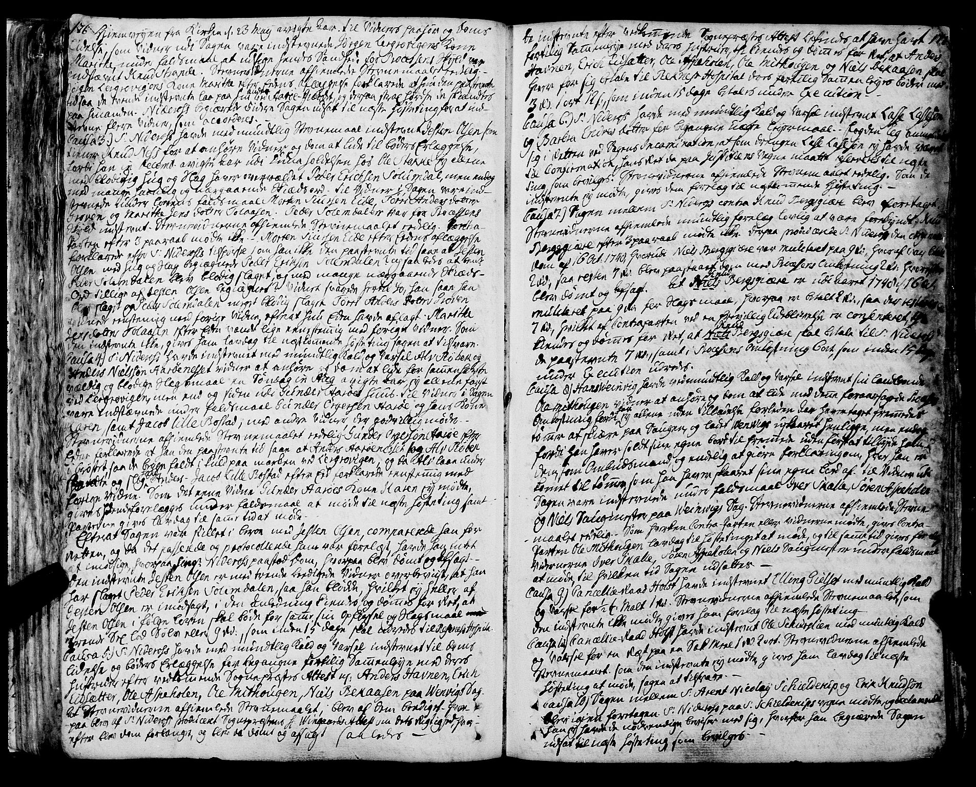 Romsdal sorenskriveri, SAT/A-4149/1/1/1A/L0013: Tingbok, 1749-1757, p. 176-177