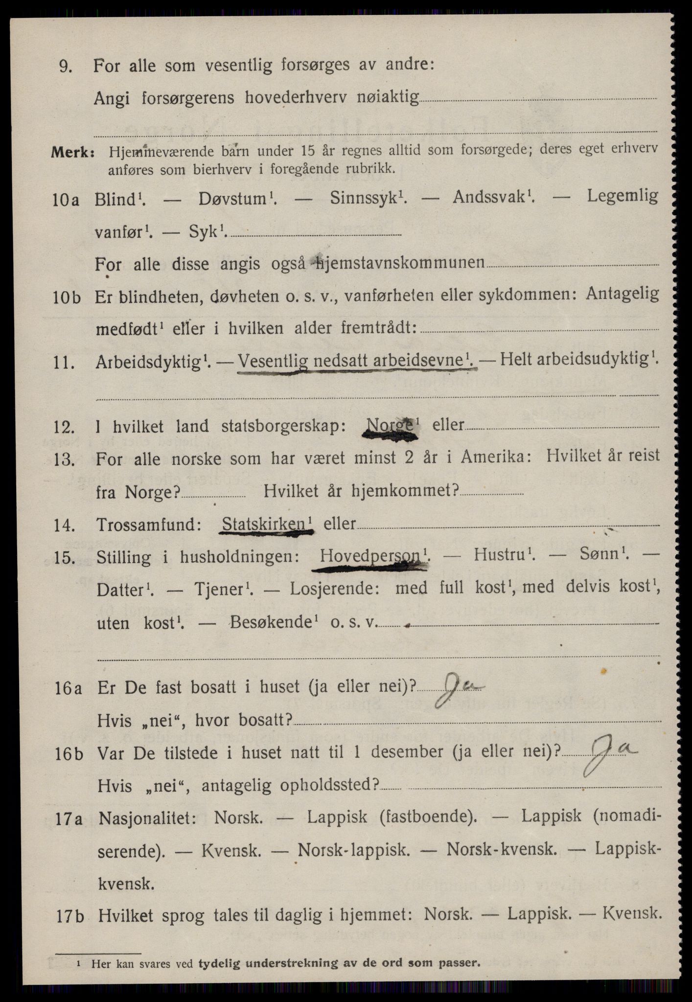 SAT, 1920 census for Heim, 1920, p. 3170