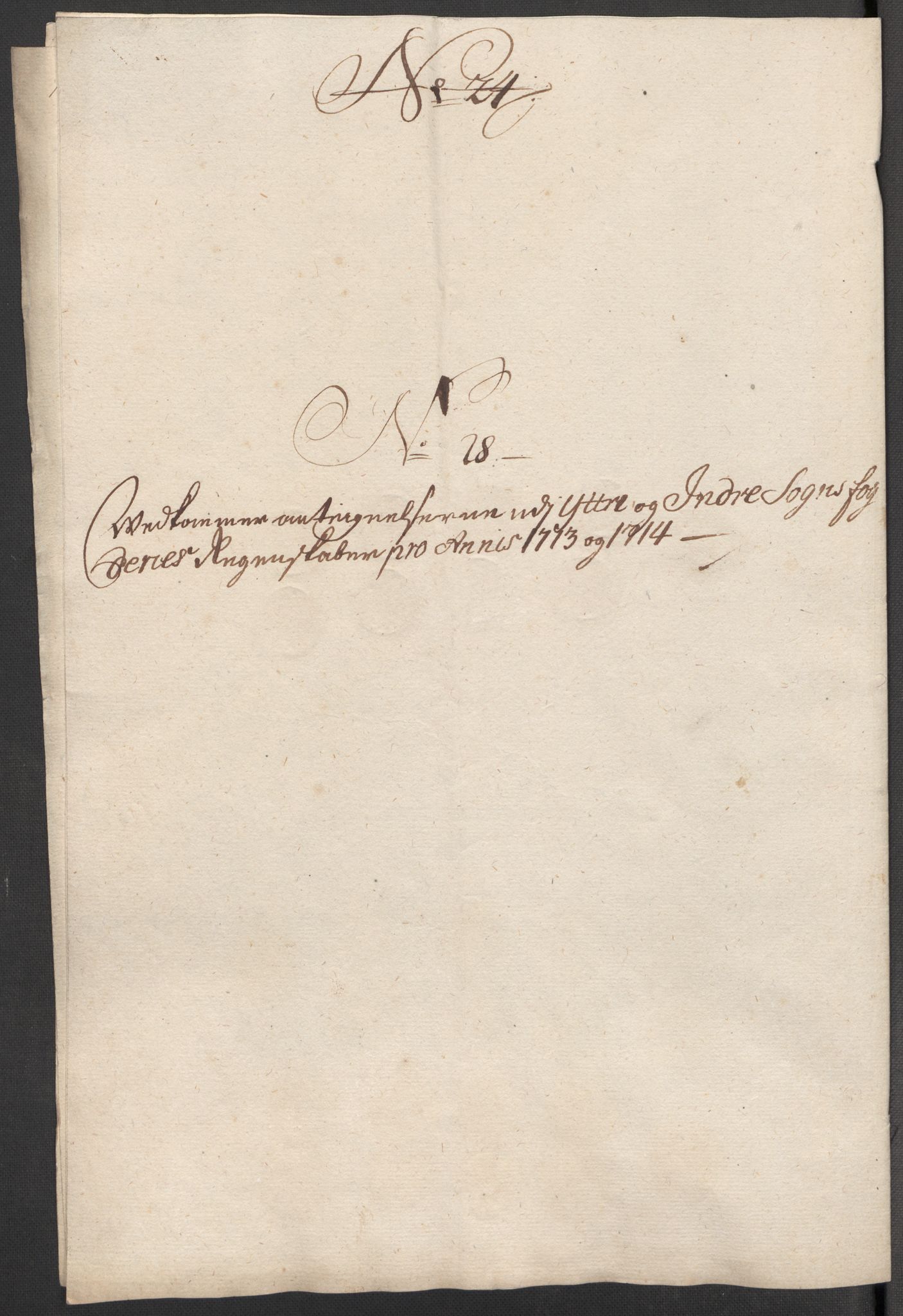 Rentekammeret inntil 1814, Reviderte regnskaper, Fogderegnskap, RA/EA-4092/R52/L3319: Fogderegnskap Sogn, 1713-1714, p. 567