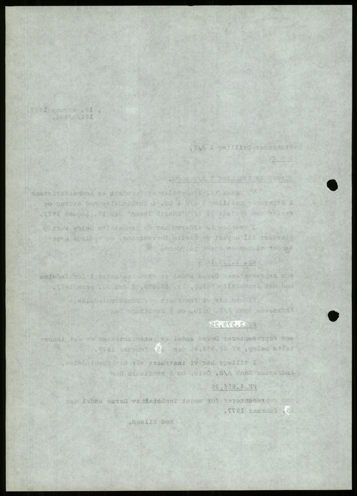 Pa 1503 - Stavanger Drilling AS, AV/SAST-A-101906/D/L0006: Korrespondanse og saksdokumenter, 1974-1984, p. 1193