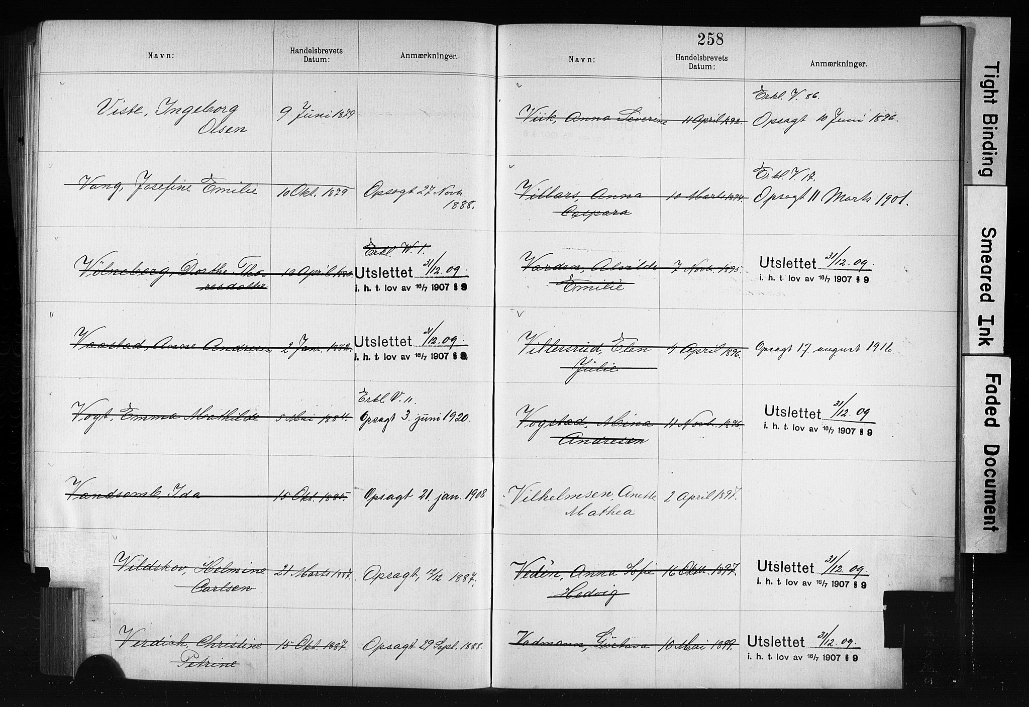 Kristiania magistrat, SAO/A-10711/F/Fb/L0006: Borgerrulle, 1879-1899, p. 222