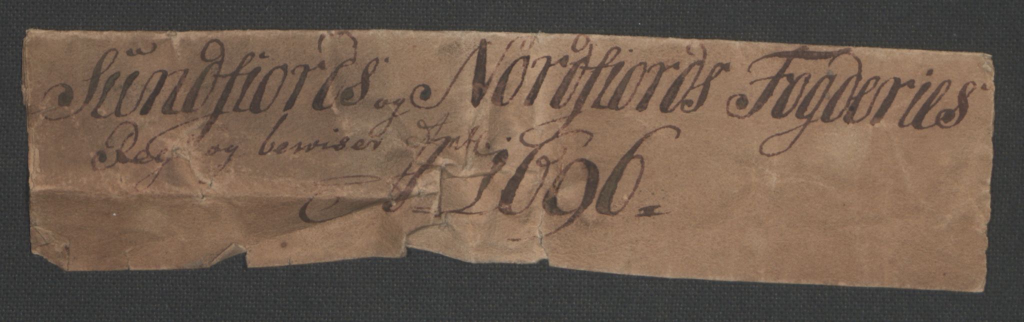 Rentekammeret inntil 1814, Reviderte regnskaper, Fogderegnskap, RA/EA-4092/R53/L3422: Fogderegnskap Sunn- og Nordfjord, 1695-1696, p. 232