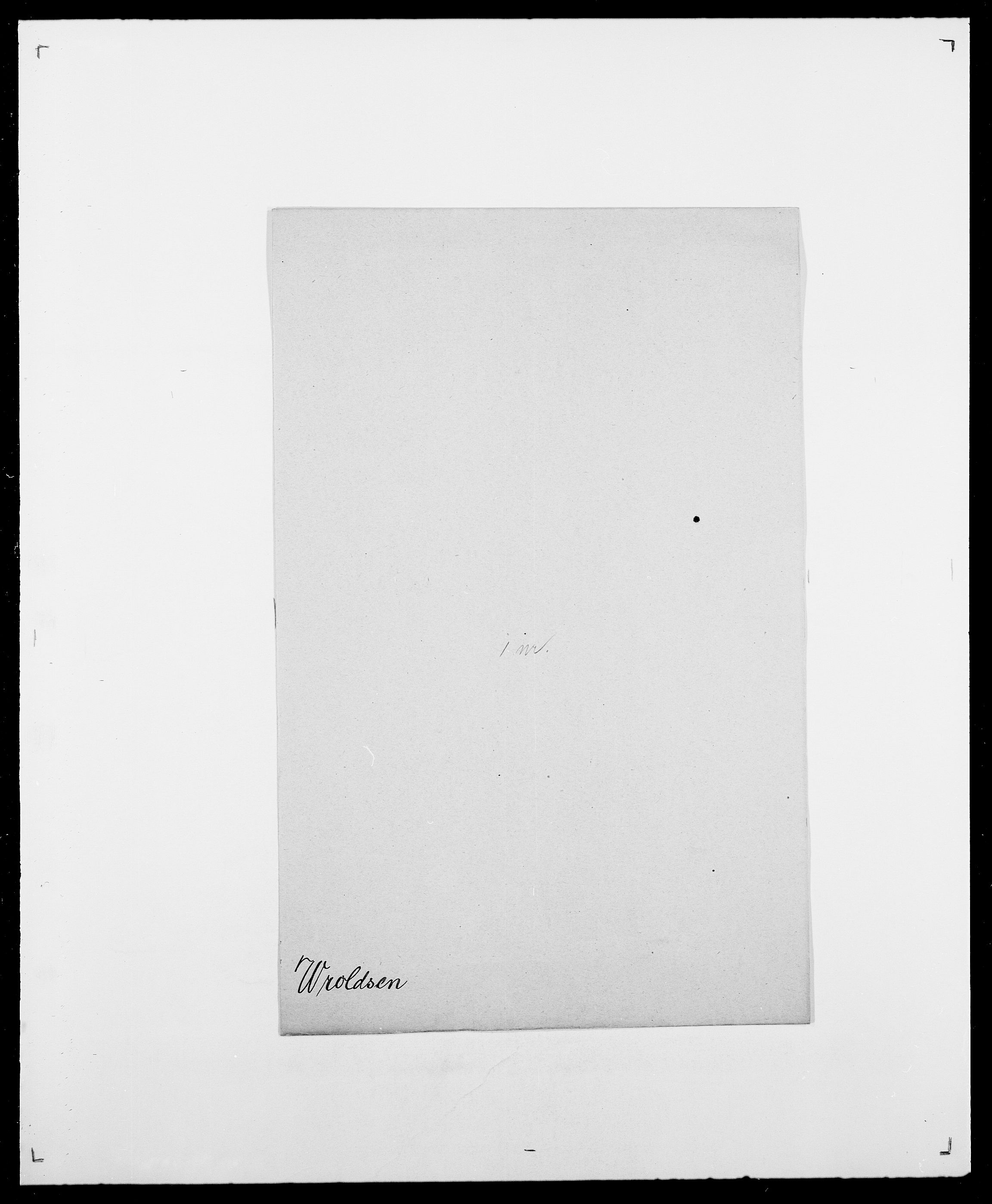 Delgobe, Charles Antoine - samling, SAO/PAO-0038/D/Da/L0042: Vilain - Wulf, Wulff, se også Wolf, p. 788
