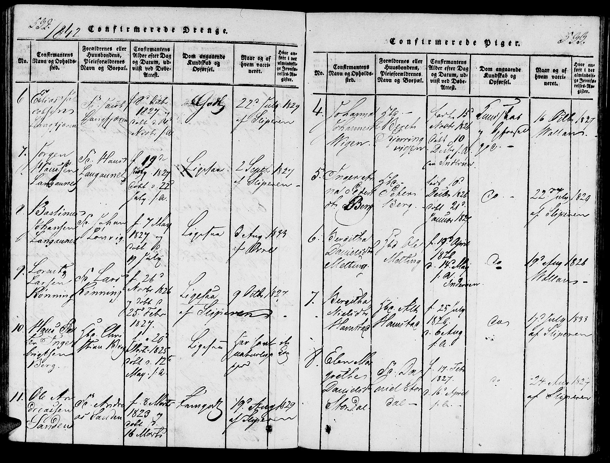 Ministerialprotokoller, klokkerbøker og fødselsregistre - Nord-Trøndelag, SAT/A-1458/733/L0322: Parish register (official) no. 733A01, 1817-1842, p. 532-533