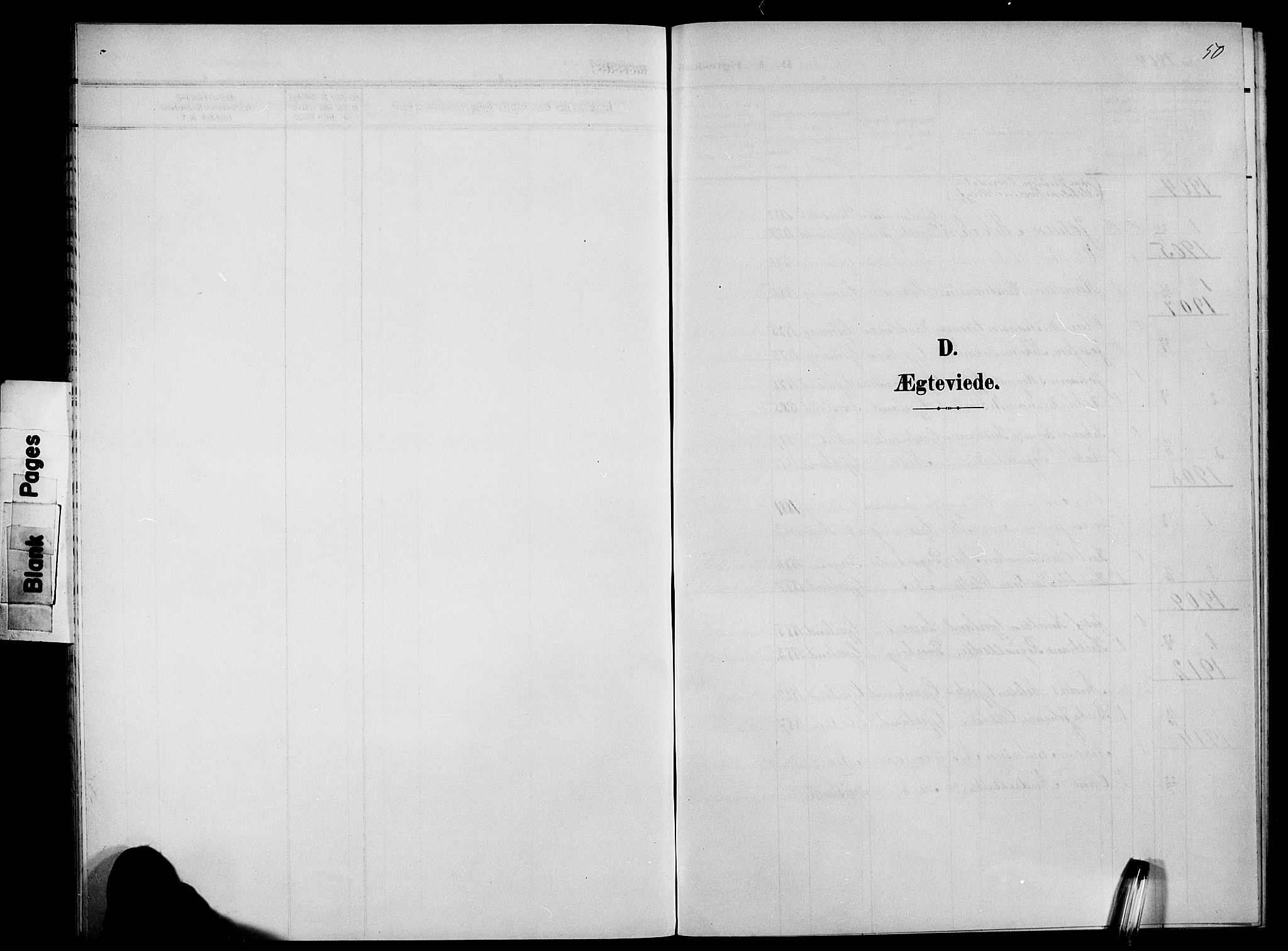 Førde sokneprestembete, SAB/A-79901/H/Hab/Habb/L0001: Parish register (copy) no. B 1, 1904-1924, p. 50