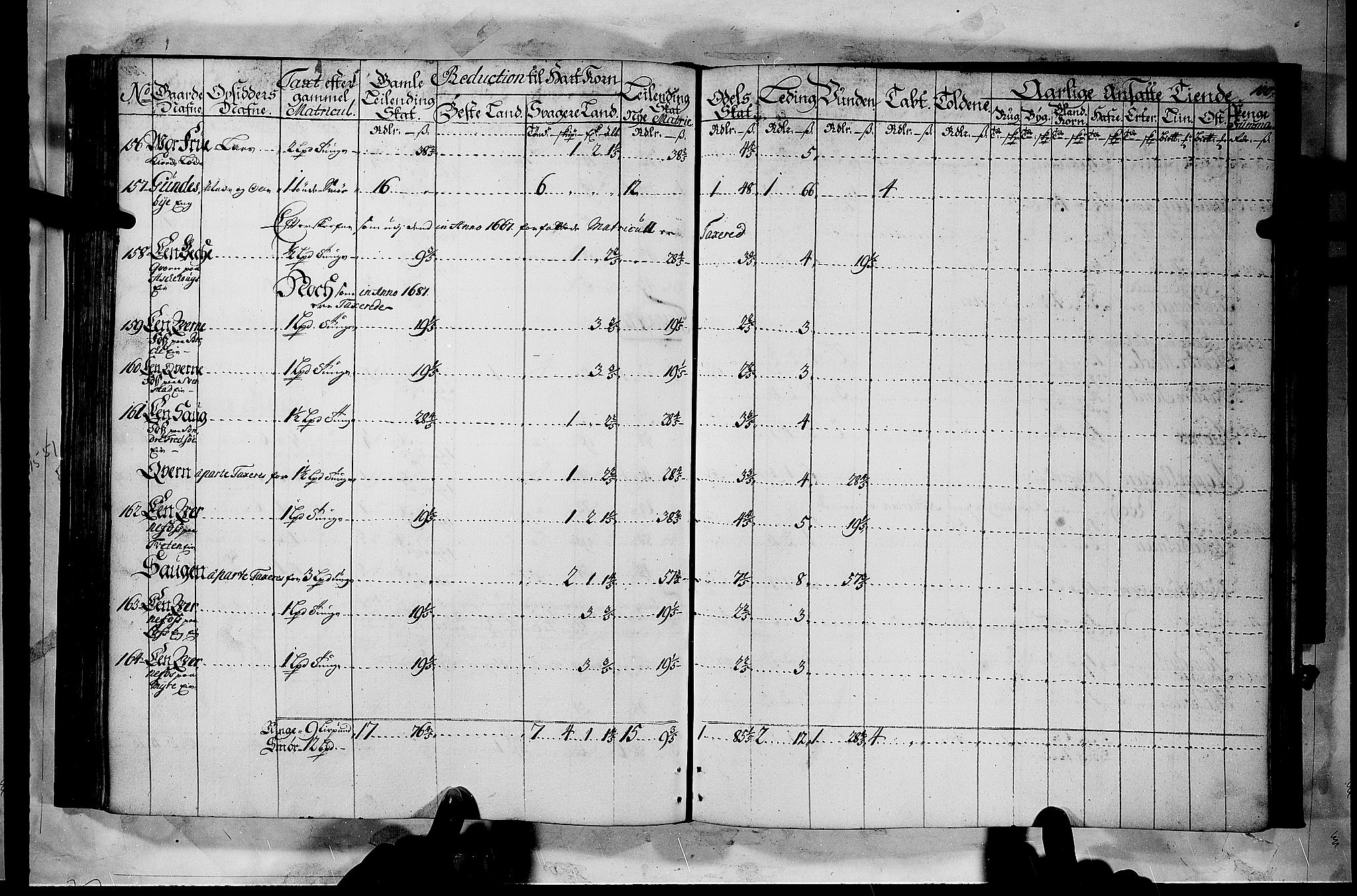 Rentekammeret inntil 1814, Realistisk ordnet avdeling, AV/RA-EA-4070/N/Nb/Nbf/L0116: Jarlsberg grevskap matrikkelprotokoll, 1723, p. 99b-100a