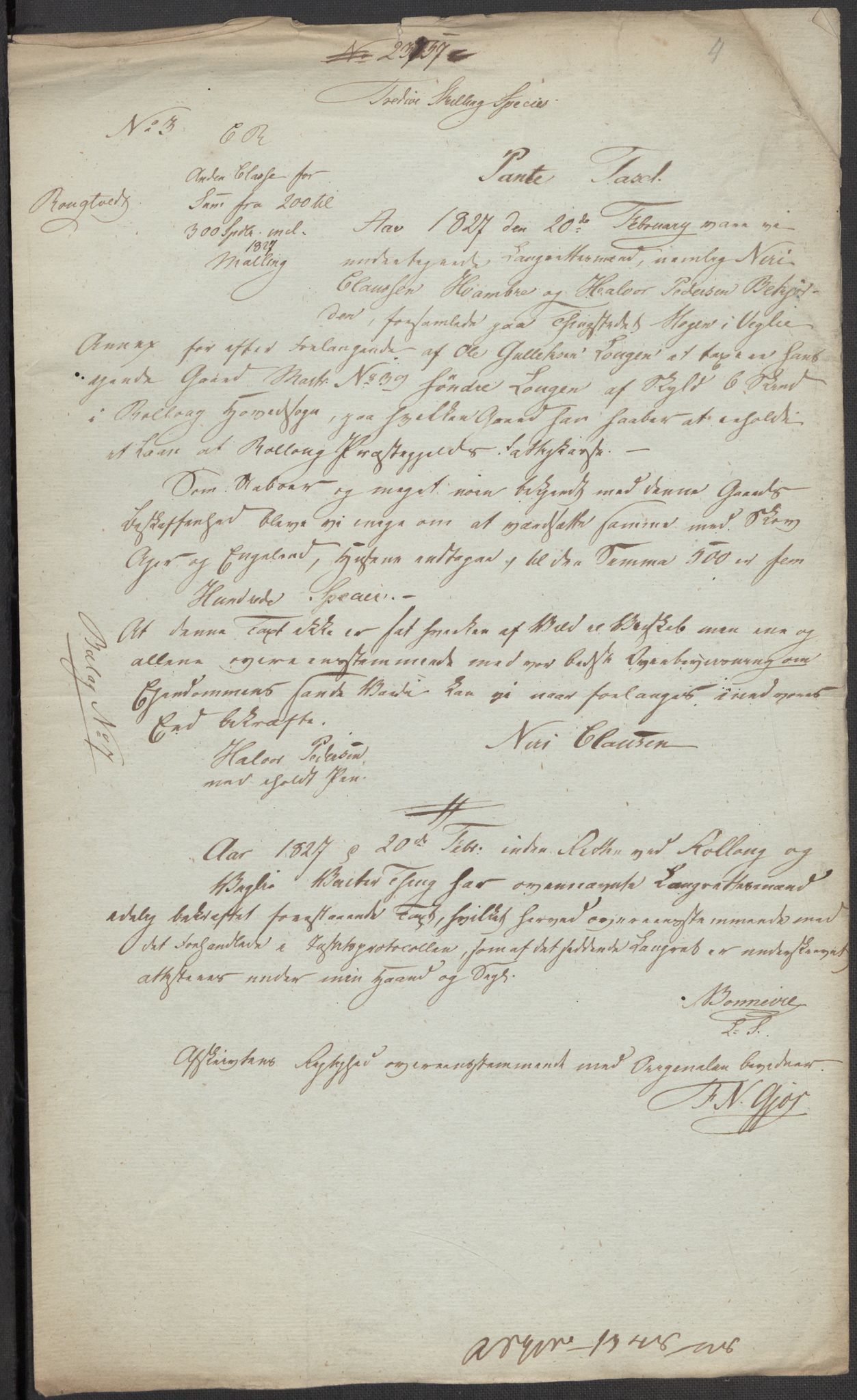 Riksarkivets diplomsamling, AV/RA-EA-5965/F15/L0019: Prestearkiv - Buskerud og Telemark, 1618-1841, p. 90