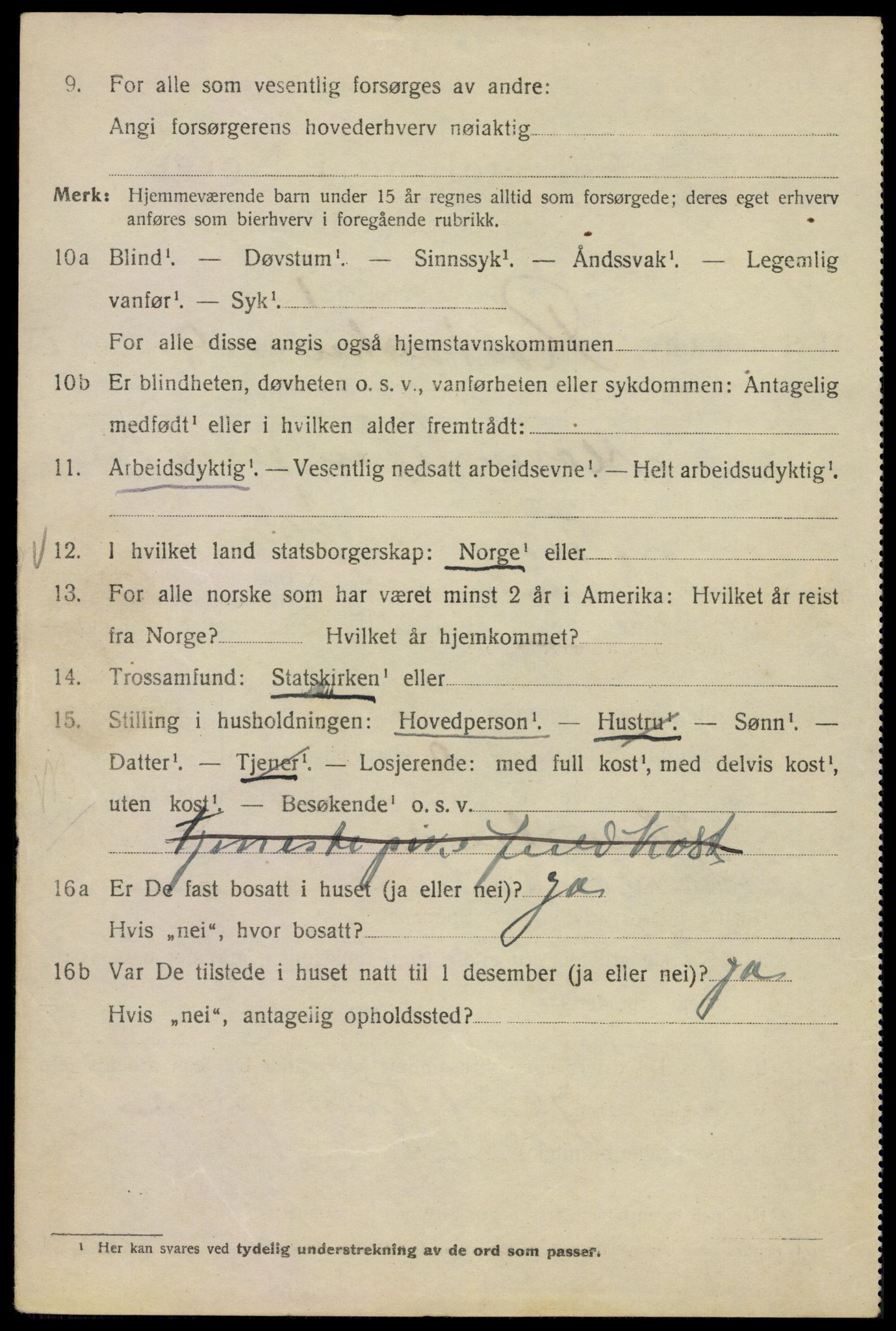 SAO, 1920 census for Kristiania, 1920, p. 469364