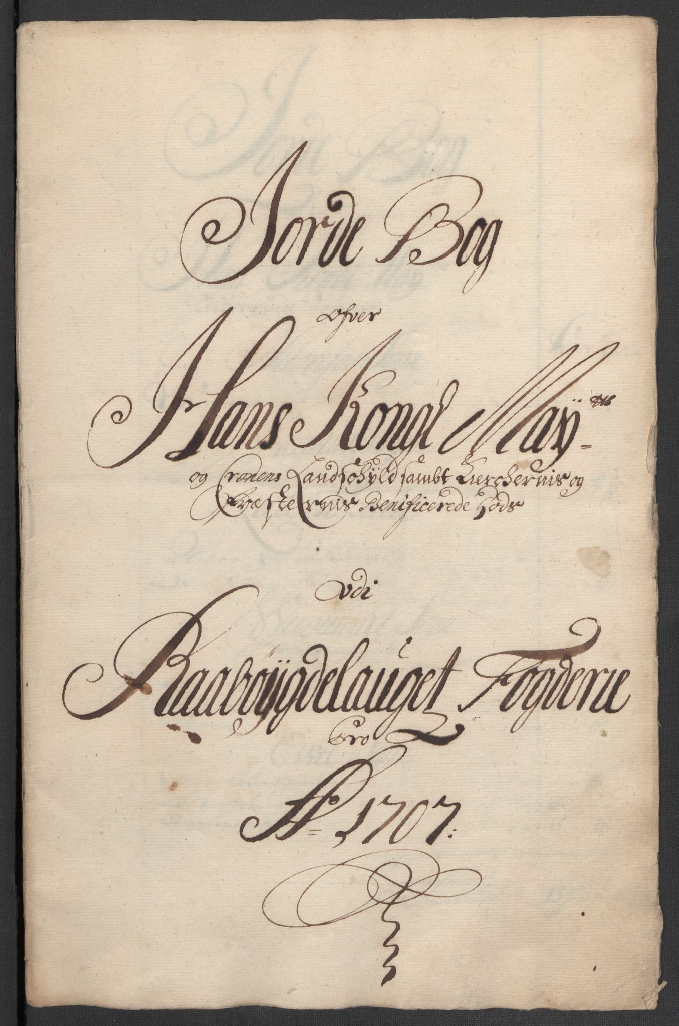 Rentekammeret inntil 1814, Reviderte regnskaper, Fogderegnskap, AV/RA-EA-4092/R40/L2448: Fogderegnskap Råbyggelag, 1706-1708, p. 187