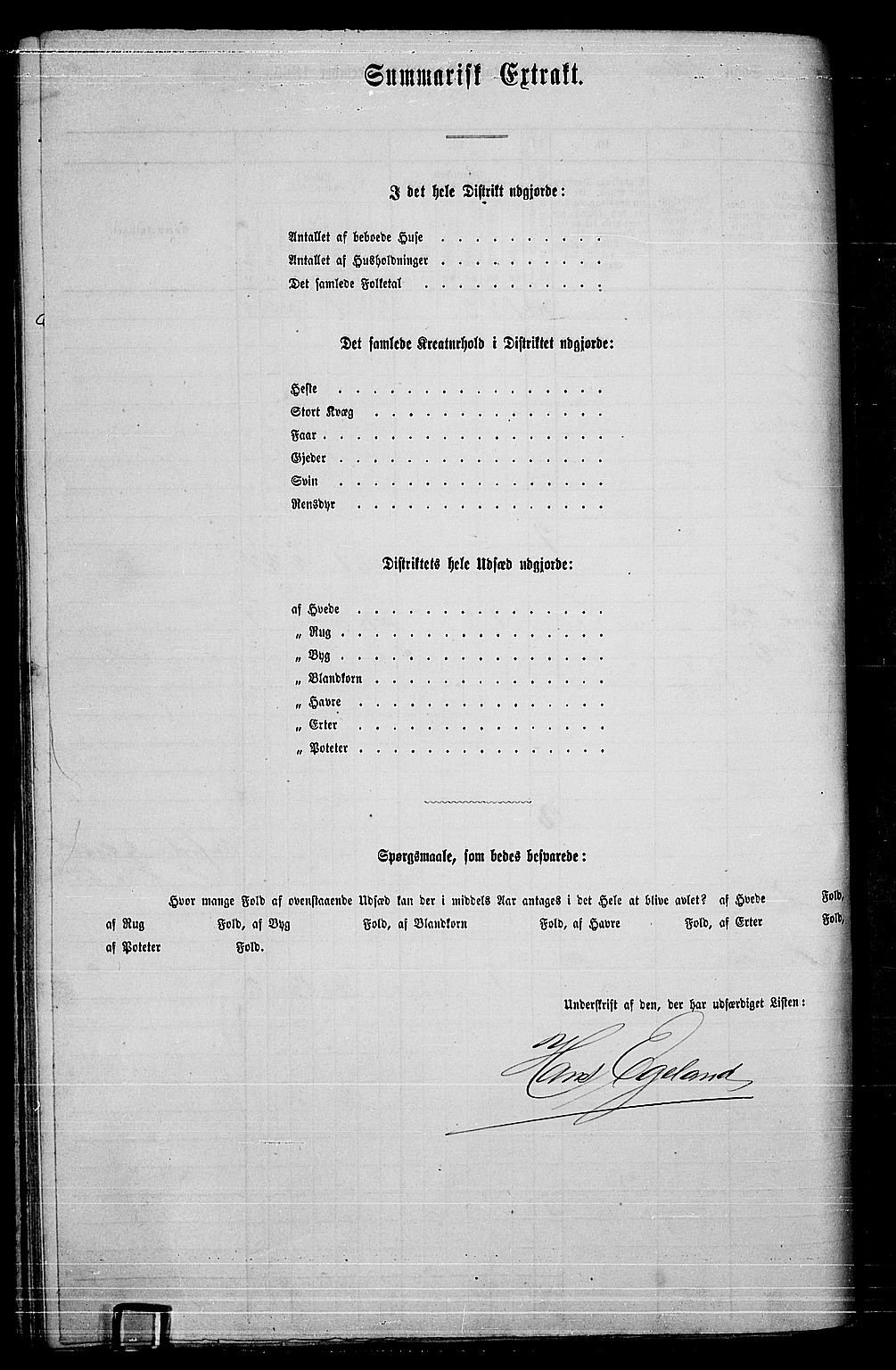 RA, 1865 census for Nes, 1865, p. 89