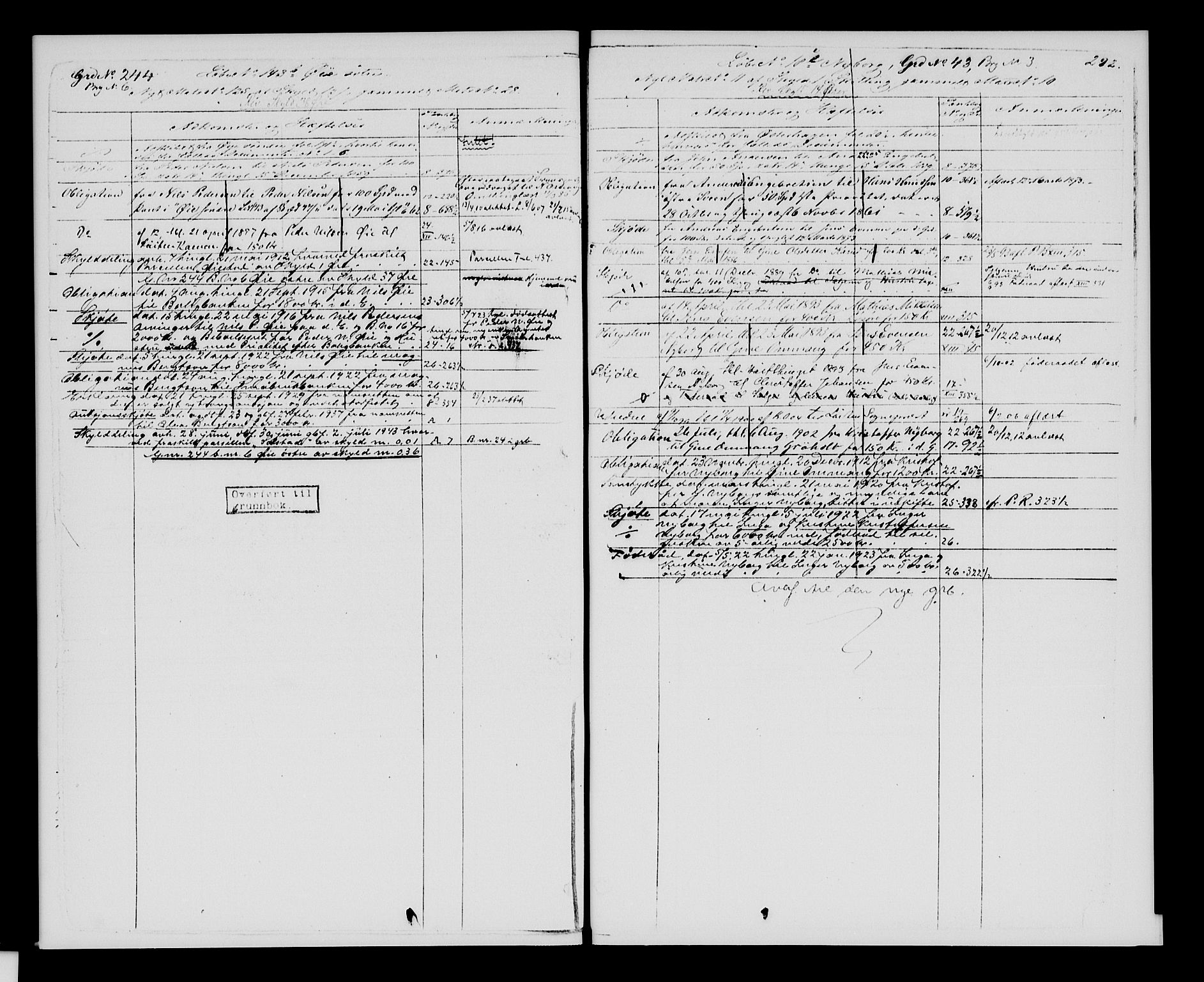 Sør-Hedmark sorenskriveri, SAH/TING-014/H/Ha/Hac/Hacc/L0001: Mortgage register no. 3.1, 1855-1943, p. 292
