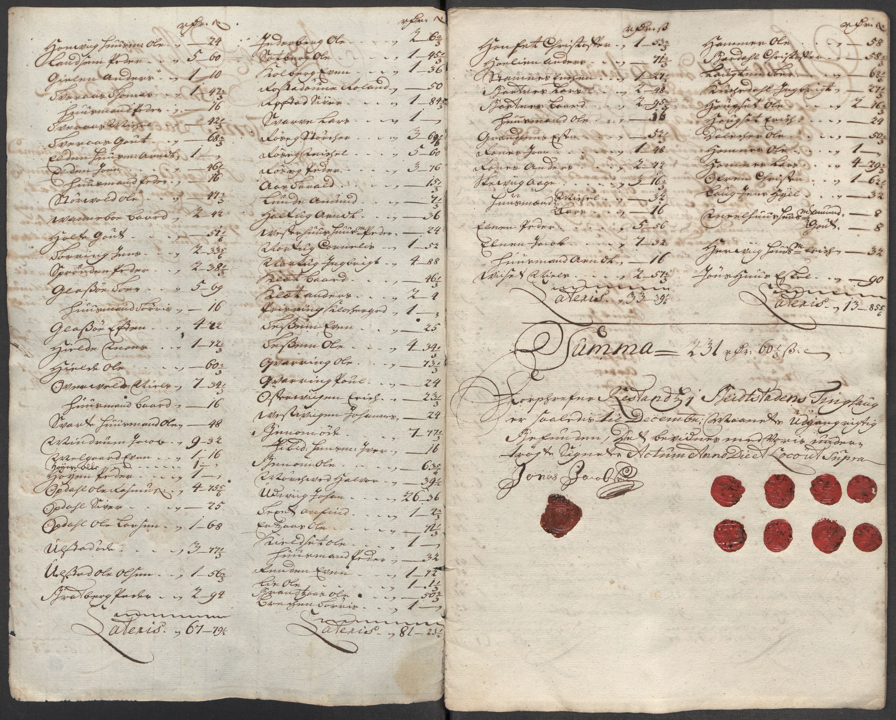 Rentekammeret inntil 1814, Reviderte regnskaper, Fogderegnskap, RA/EA-4092/R63/L4324: Fogderegnskap Inderøy, 1716, p. 311