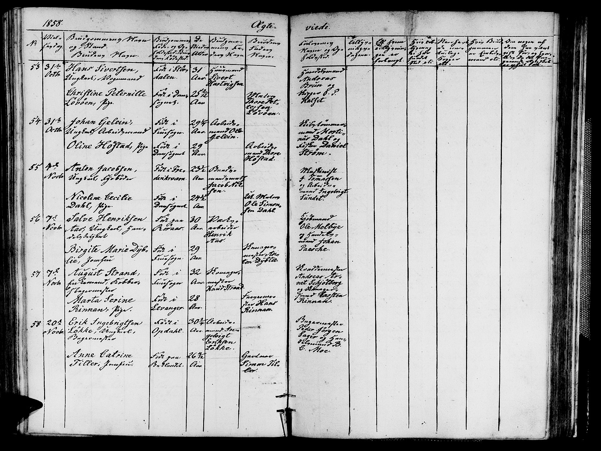 Ministerialprotokoller, klokkerbøker og fødselsregistre - Sør-Trøndelag, SAT/A-1456/602/L0138: Parish register (copy) no. 602C06, 1853-1858, p. 222k
