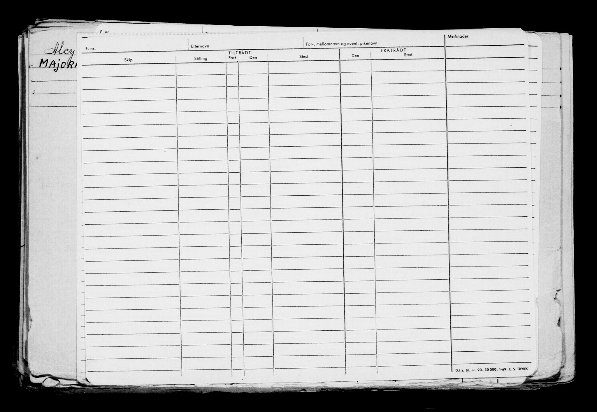 Direktoratet for sjømenn, AV/RA-S-3545/G/Gb/L0216: Hovedkort, 1923, p. 132