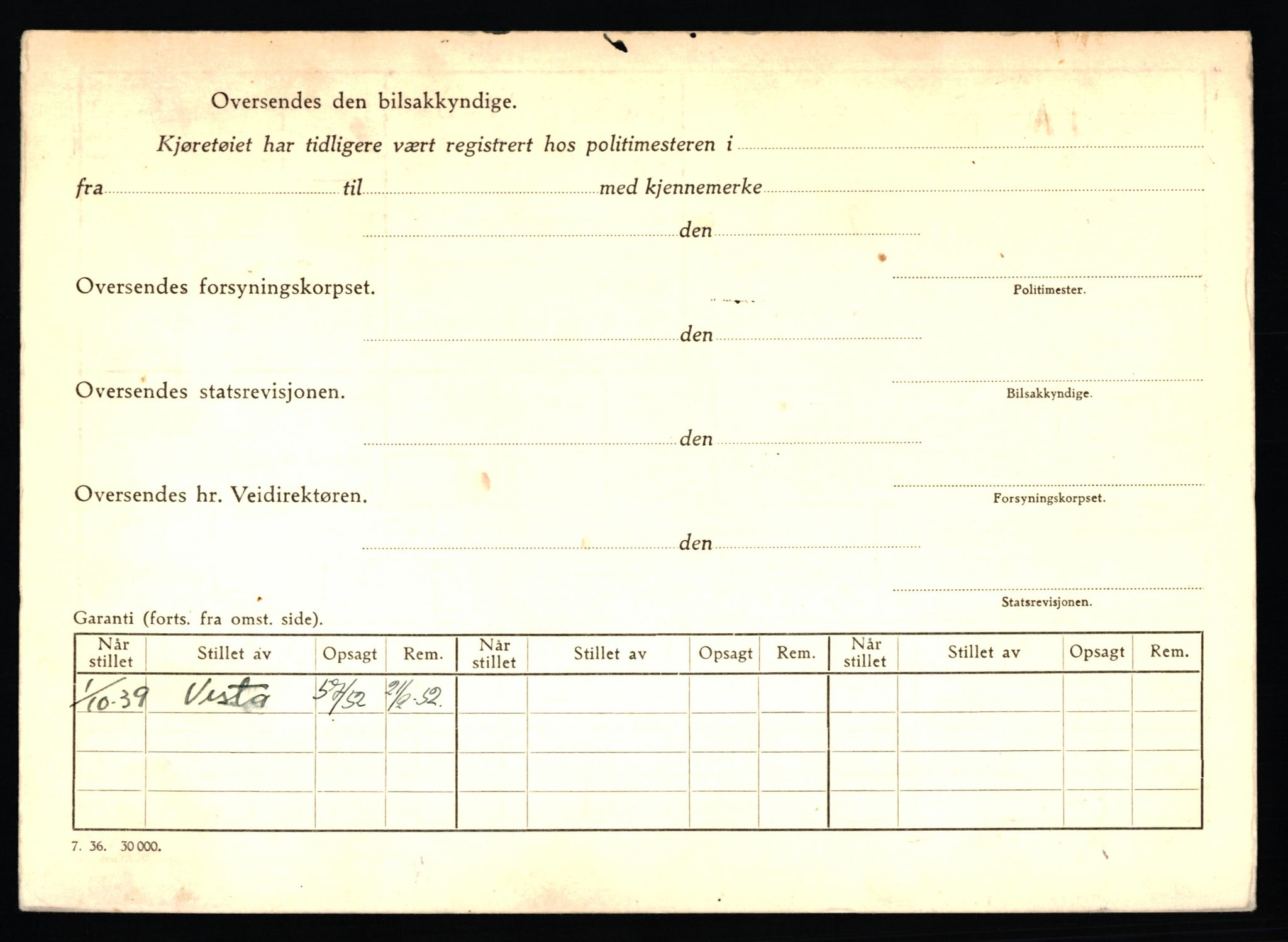 Stavanger trafikkstasjon, AV/SAST-A-101942/0/F/L0004: L-1000 - L-1349, 1930-1971, p. 52