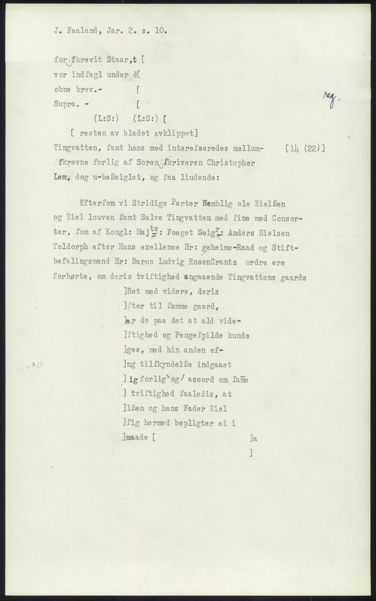 Samlinger til kildeutgivelse, Diplomavskriftsamlingen, AV/RA-EA-4053/H/Ha, p. 1080