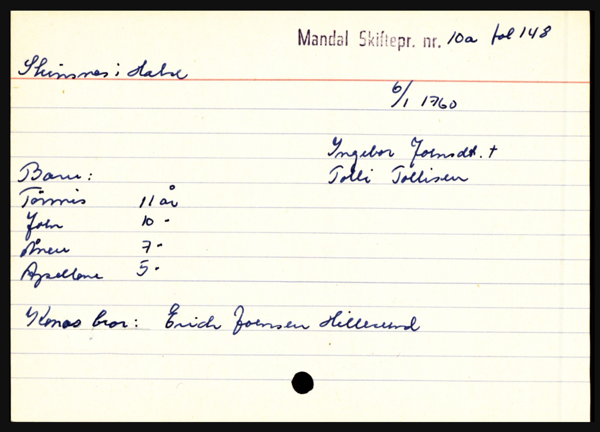 Mandal sorenskriveri, AV/SAK-1221-0005/001/H, p. 20150