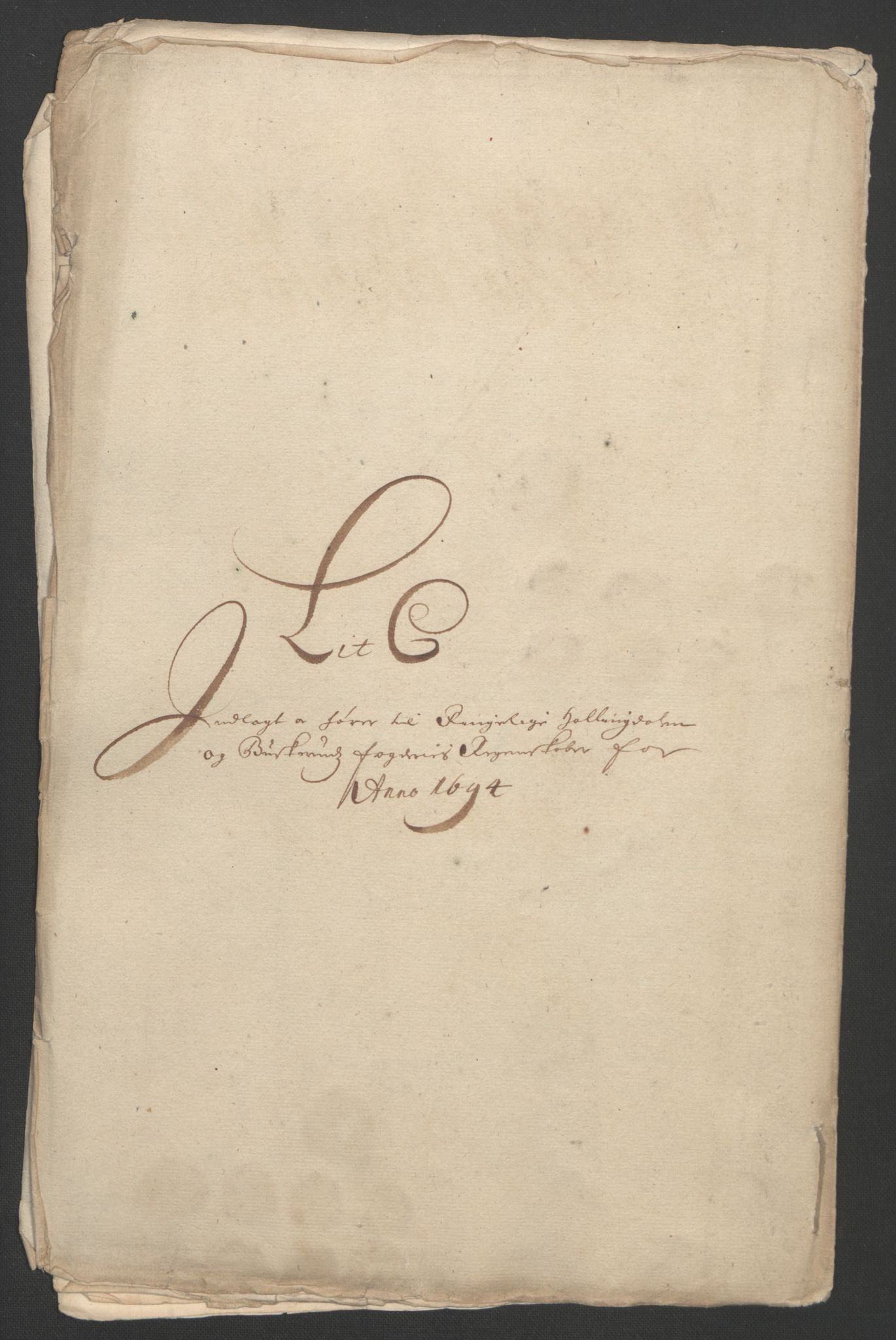 Rentekammeret inntil 1814, Reviderte regnskaper, Fogderegnskap, RA/EA-4092/R22/L1451: Fogderegnskap Ringerike, Hallingdal og Buskerud, 1694, p. 227