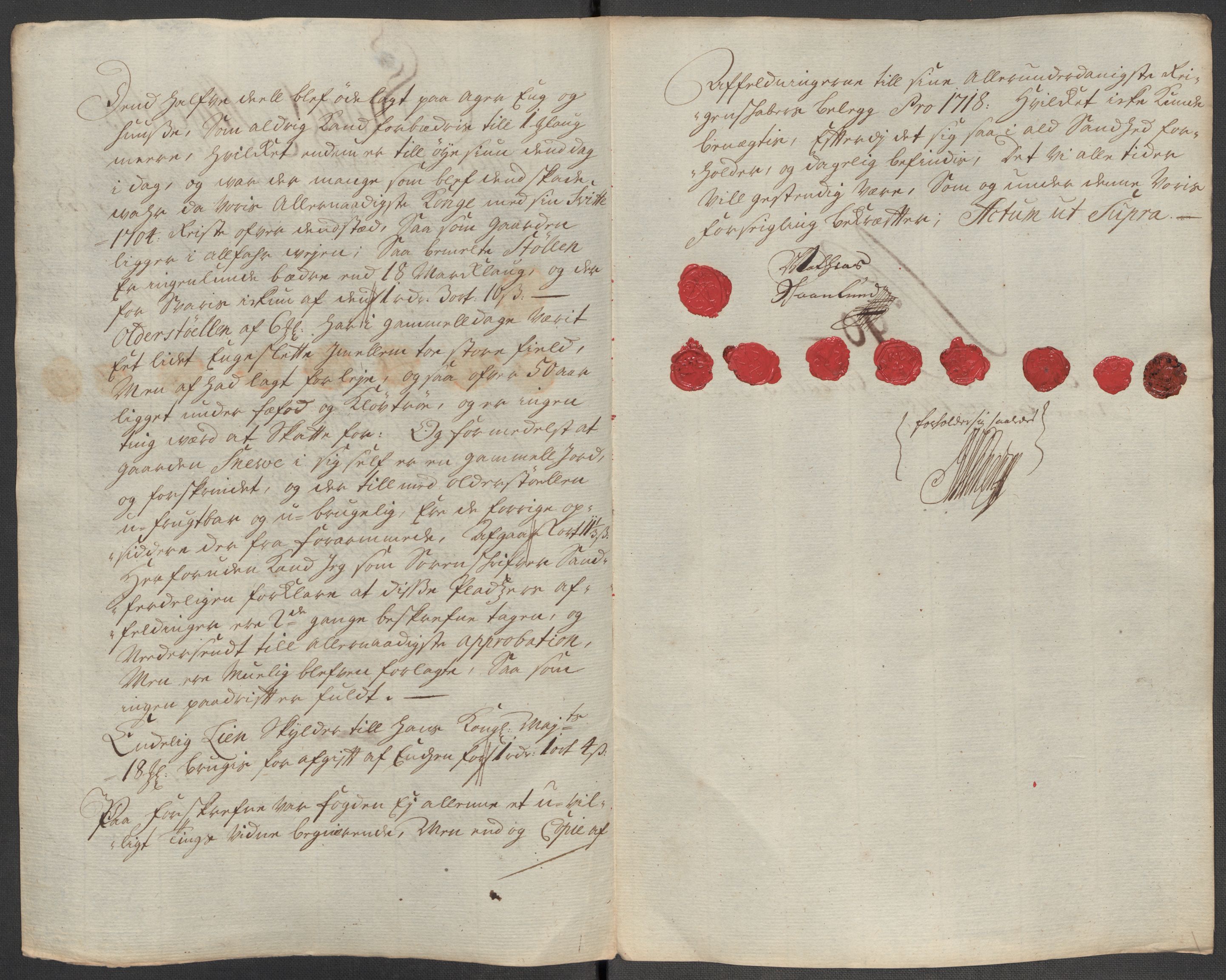 Rentekammeret inntil 1814, Reviderte regnskaper, Fogderegnskap, AV/RA-EA-4092/R60/L3972: Fogderegnskap Orkdal og Gauldal, 1718, p. 235