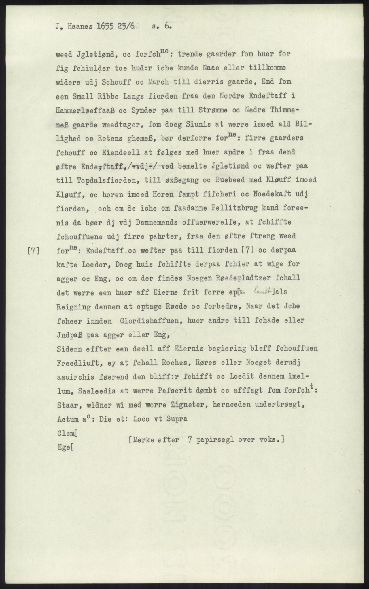 Samlinger til kildeutgivelse, Diplomavskriftsamlingen, AV/RA-EA-4053/H/Ha, p. 1341