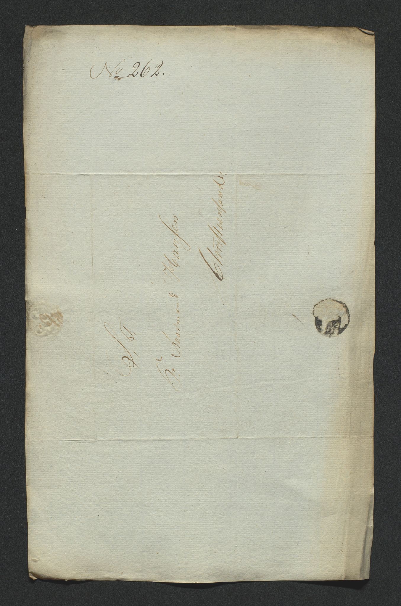 Kristiansand tukthus, AV/SAK-1251-0009/G/Gc/L0012a/0001: Fangefortegnelse mv. / Dokumenter om innsatte fanger, 1802-1827, p. 42