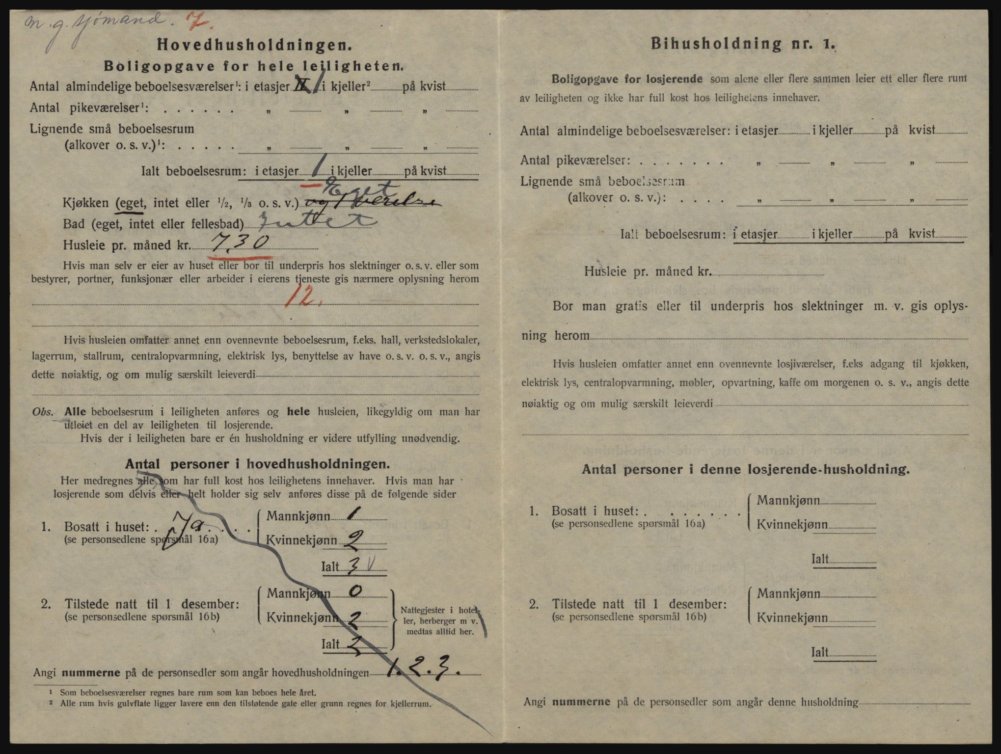 SAO, 1920 census for Drøbak, 1920, p. 1616