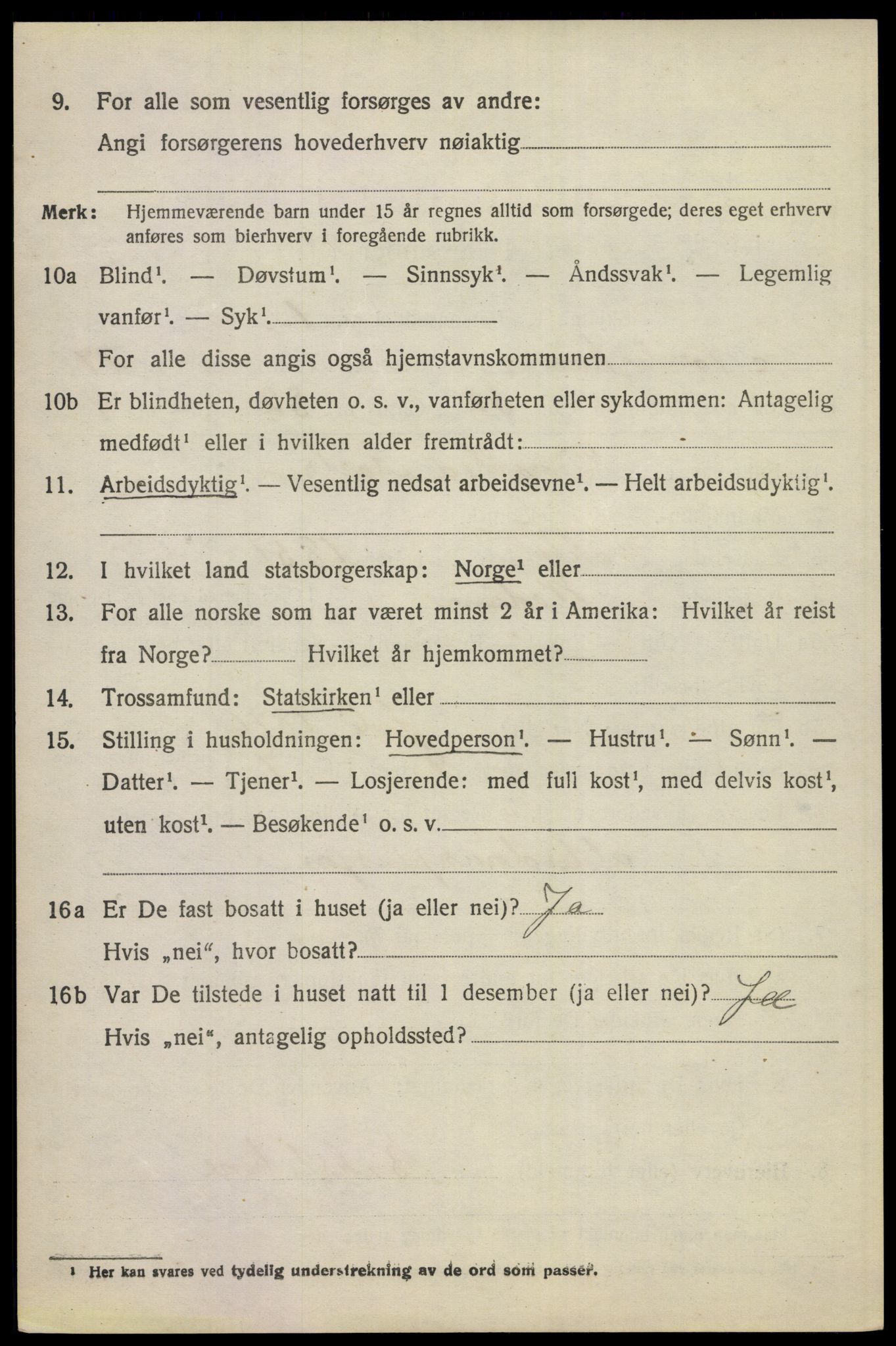 SAKO, 1920 census for Norderhov, 1920, p. 24823