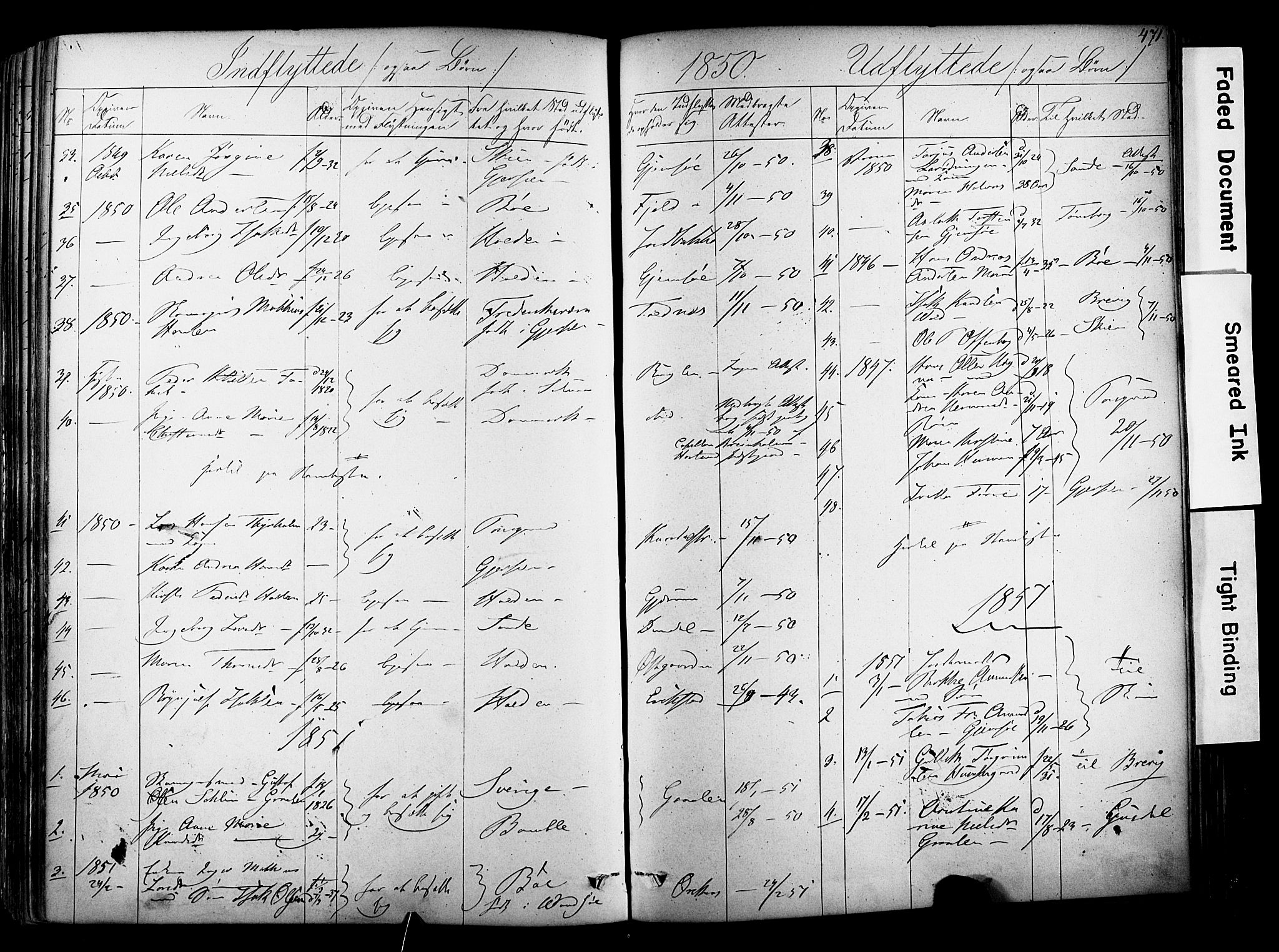 Solum kirkebøker, SAKO/A-306/F/Fa/L0006: Parish register (official) no. I 6, 1844-1855, p. 471