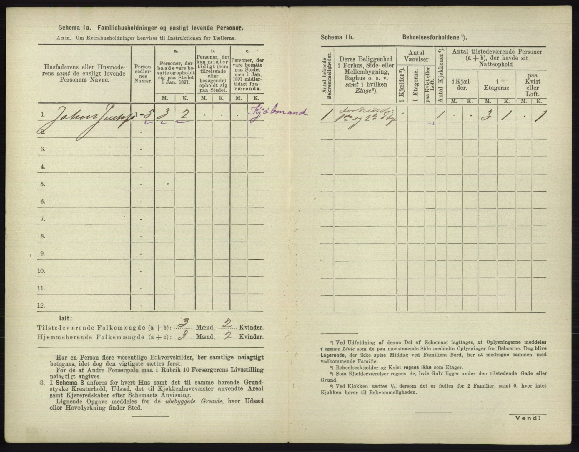 RA, 1891 census for 2003 Vadsø, 1891, p. 592