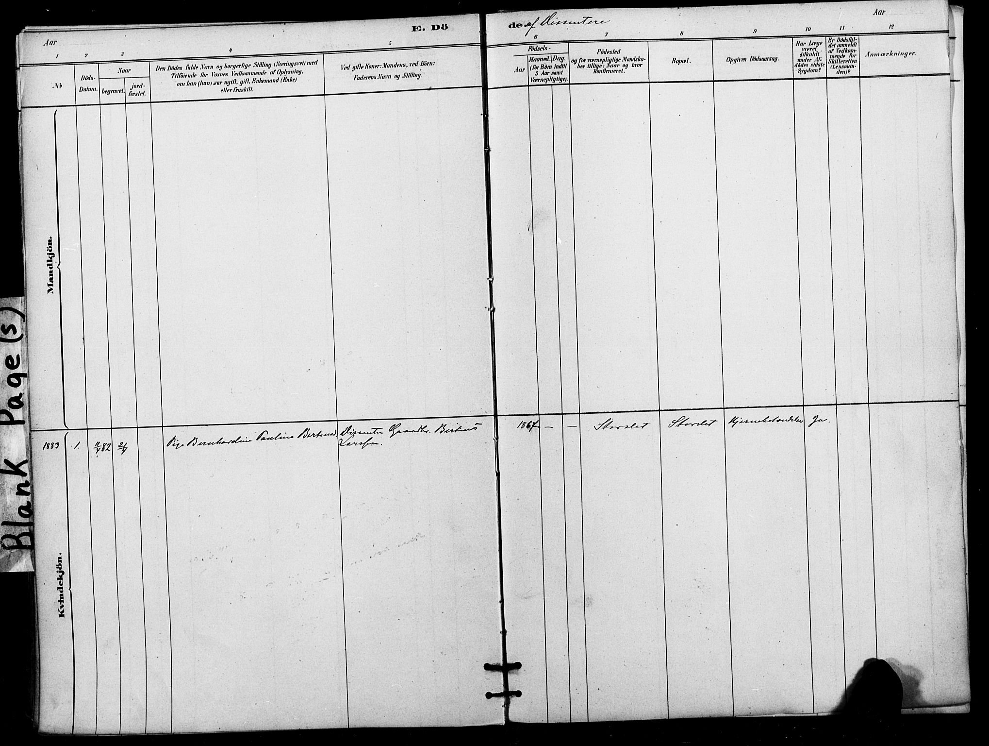 Lenvik sokneprestembete, SATØ/S-1310/H/Ha/Haa/L0012kirke: Parish register (official) no. 12, 1880-1895