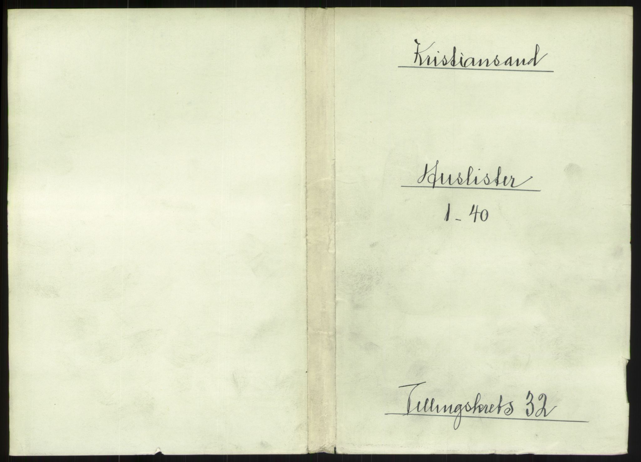 RA, 1891 census for 1001 Kristiansand, 1891, p. 1694