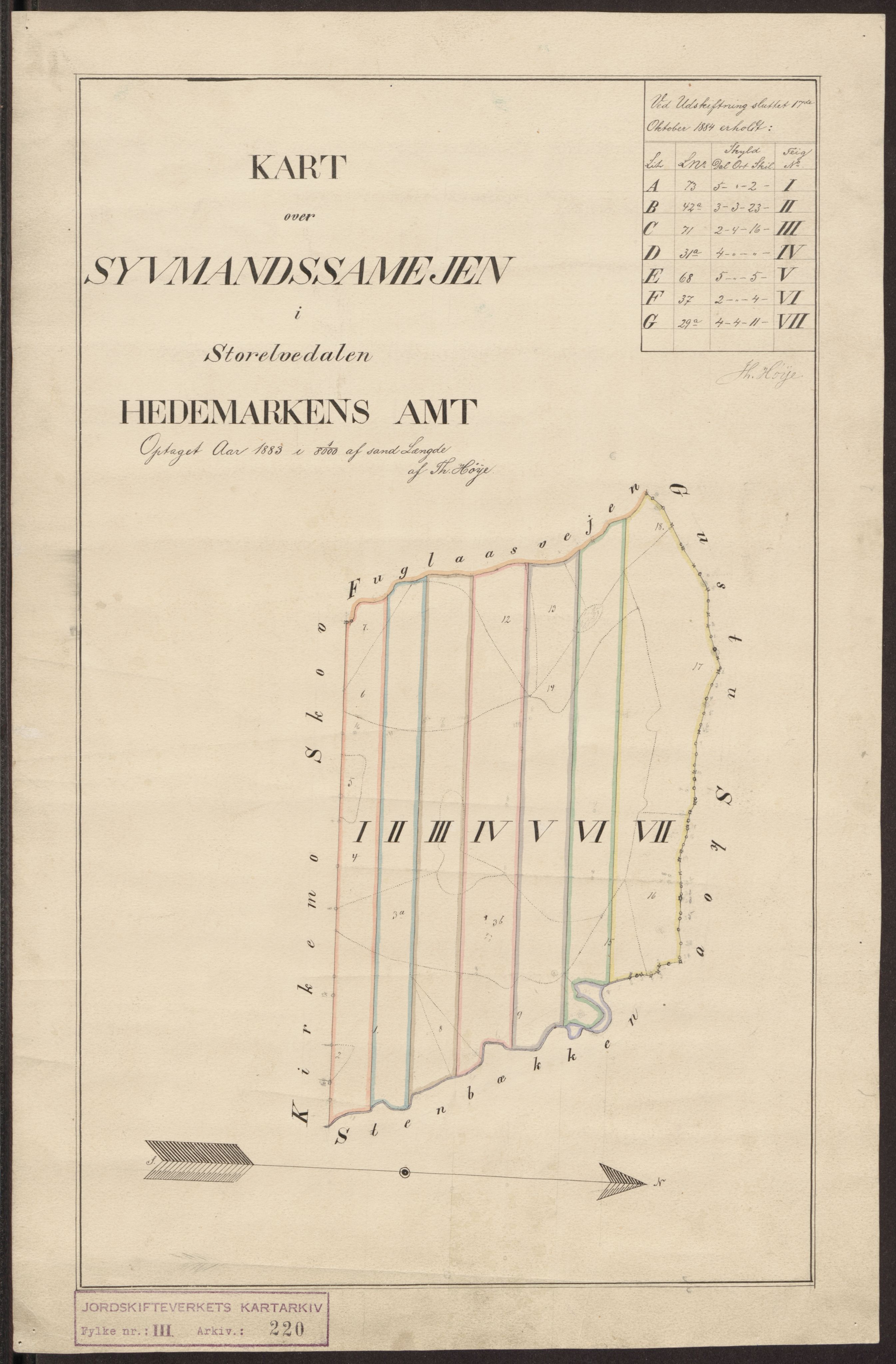 Jordskifteverkets kartarkiv, AV/RA-S-3929/T, 1859-1988, p. 372