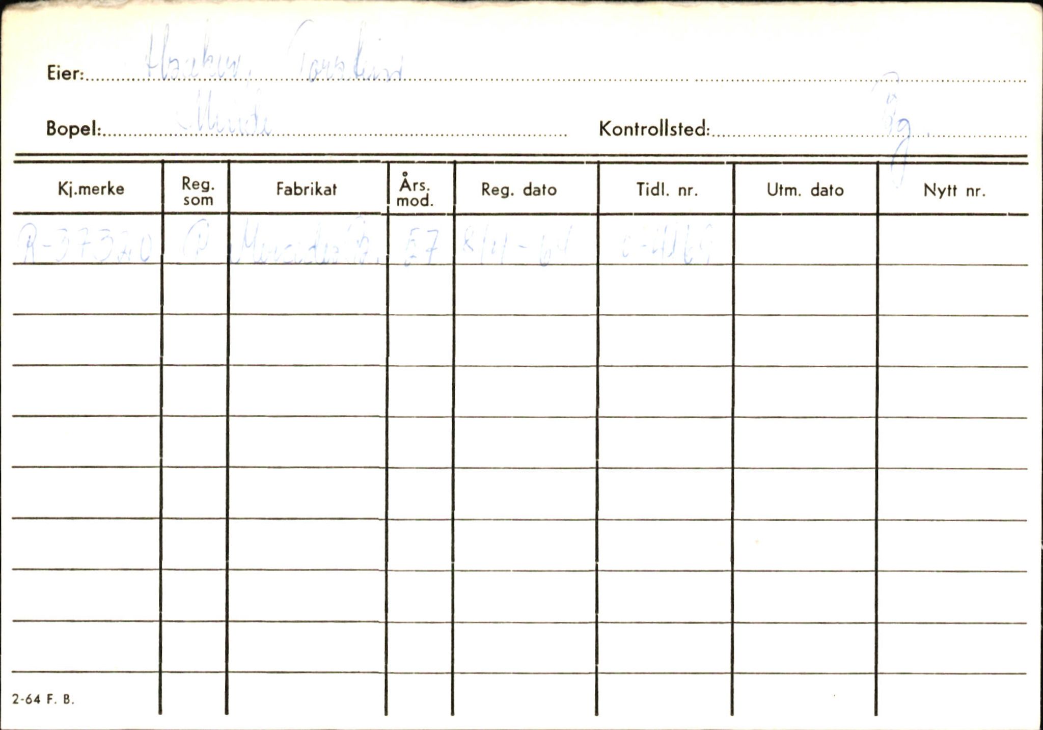 Statens vegvesen, Hordaland vegkontor, AV/SAB-A-5201/2/Ha/L0001: R-eierkort A, 1920-1971, p. 600