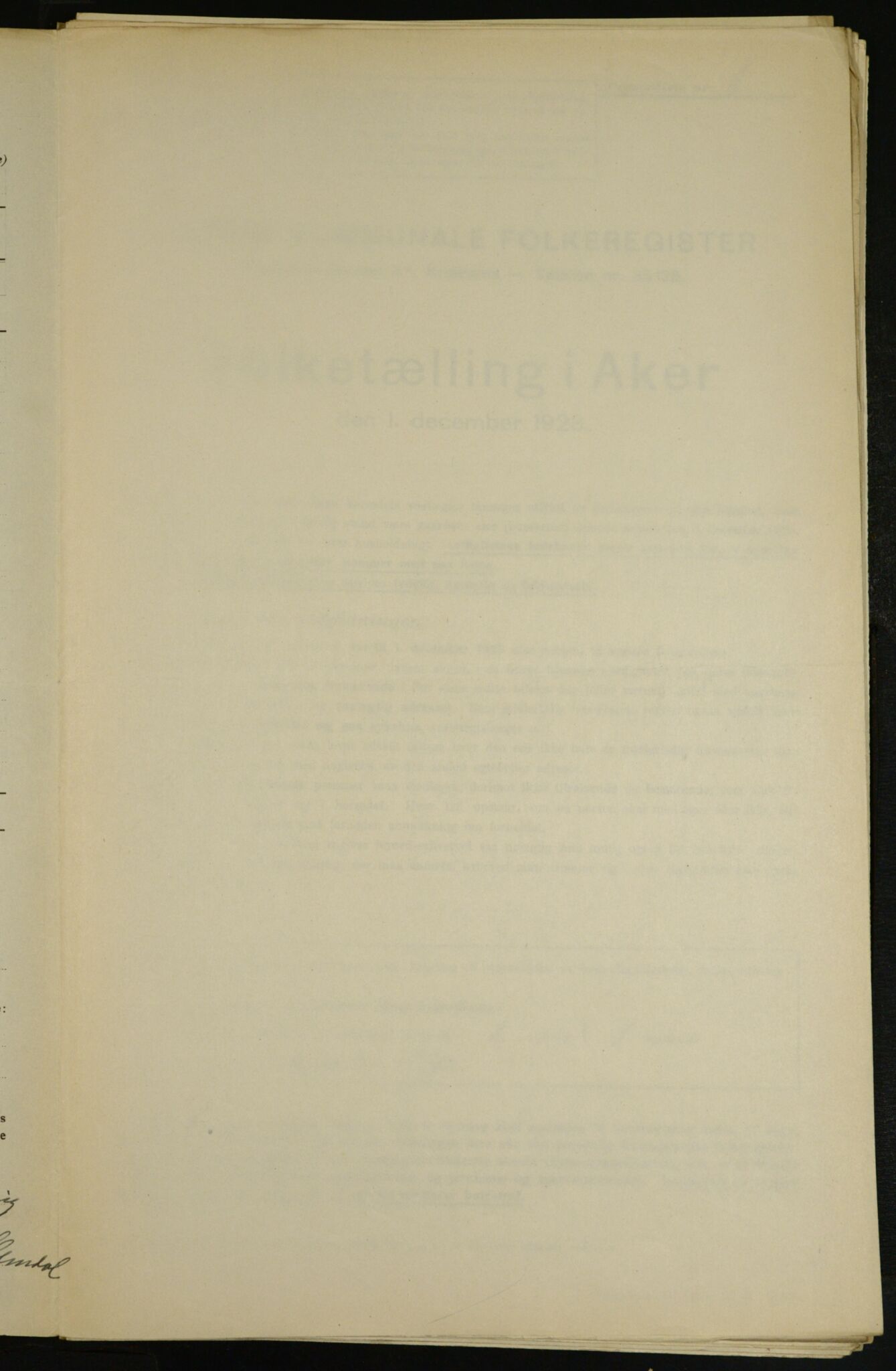 , Municipal Census 1923 for Aker, 1923, p. 8851