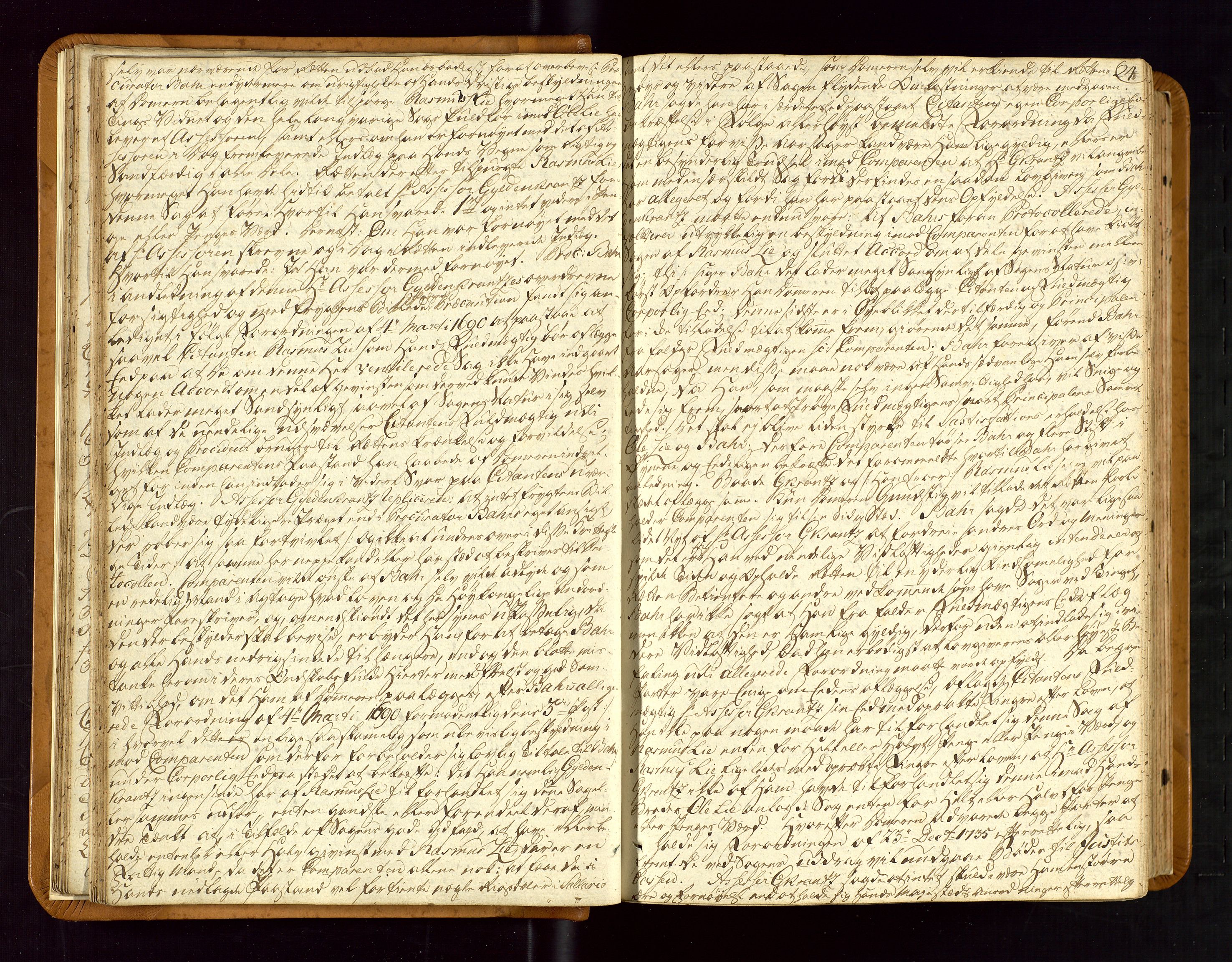 Stavanger byfogd, AV/SAST-A-101408/001/3/30/30BA/L0047: Bytingprotkoll, 1788-1798, p. 23b-24a