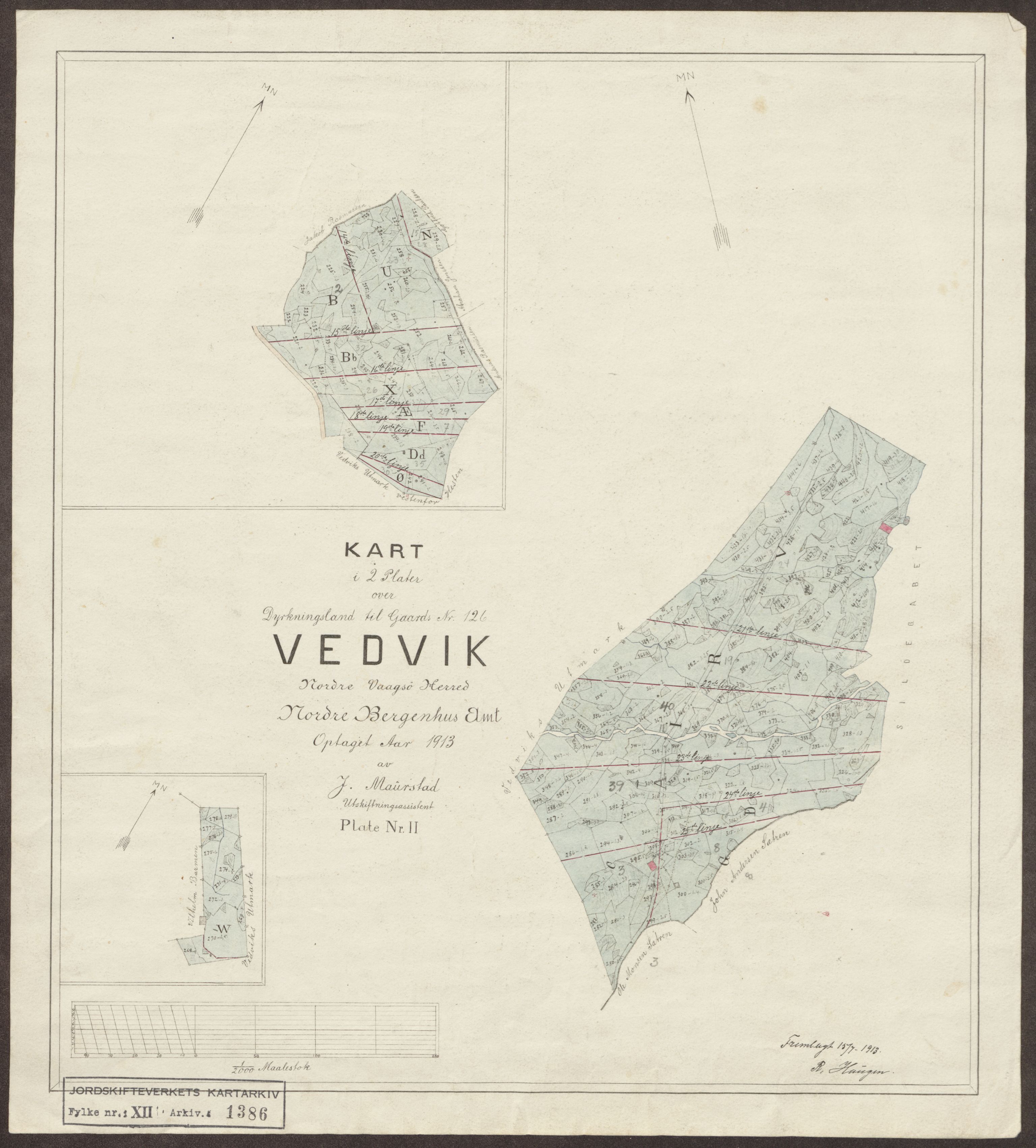 Jordskifteverkets kartarkiv, AV/RA-S-3929/T, 1859-1988, p. 1553