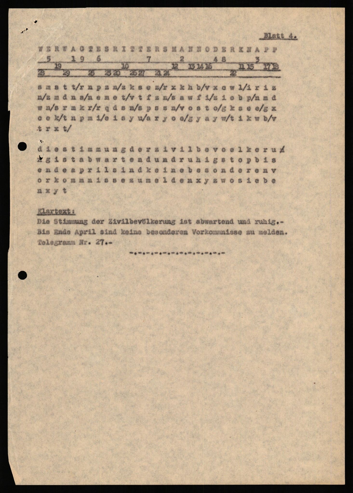 Forsvaret, Forsvarets overkommando II, RA/RAFA-3915/D/Db/L0033: CI Questionaires. Tyske okkupasjonsstyrker i Norge. Tyskere., 1945-1946, p. 240