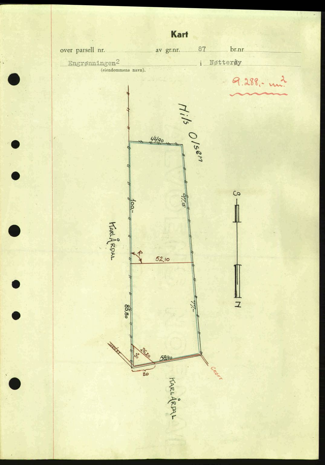 Tønsberg sorenskriveri, AV/SAKO-A-130/G/Ga/Gaa/L0013: Mortgage book no. A13, 1943-1943, Diary no: : 833/1943