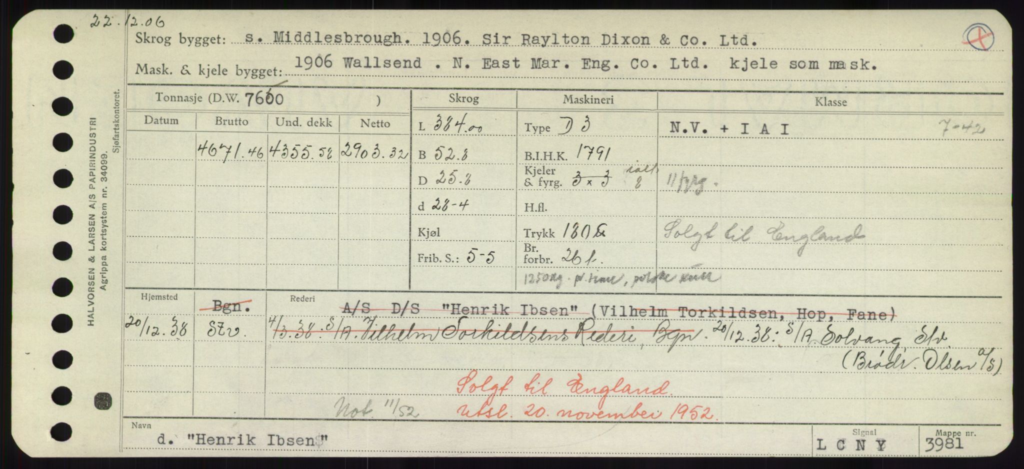 Sjøfartsdirektoratet med forløpere, Skipsmålingen, AV/RA-S-1627/H/Hd/L0015: Fartøy, Havm-Hey, p. 337