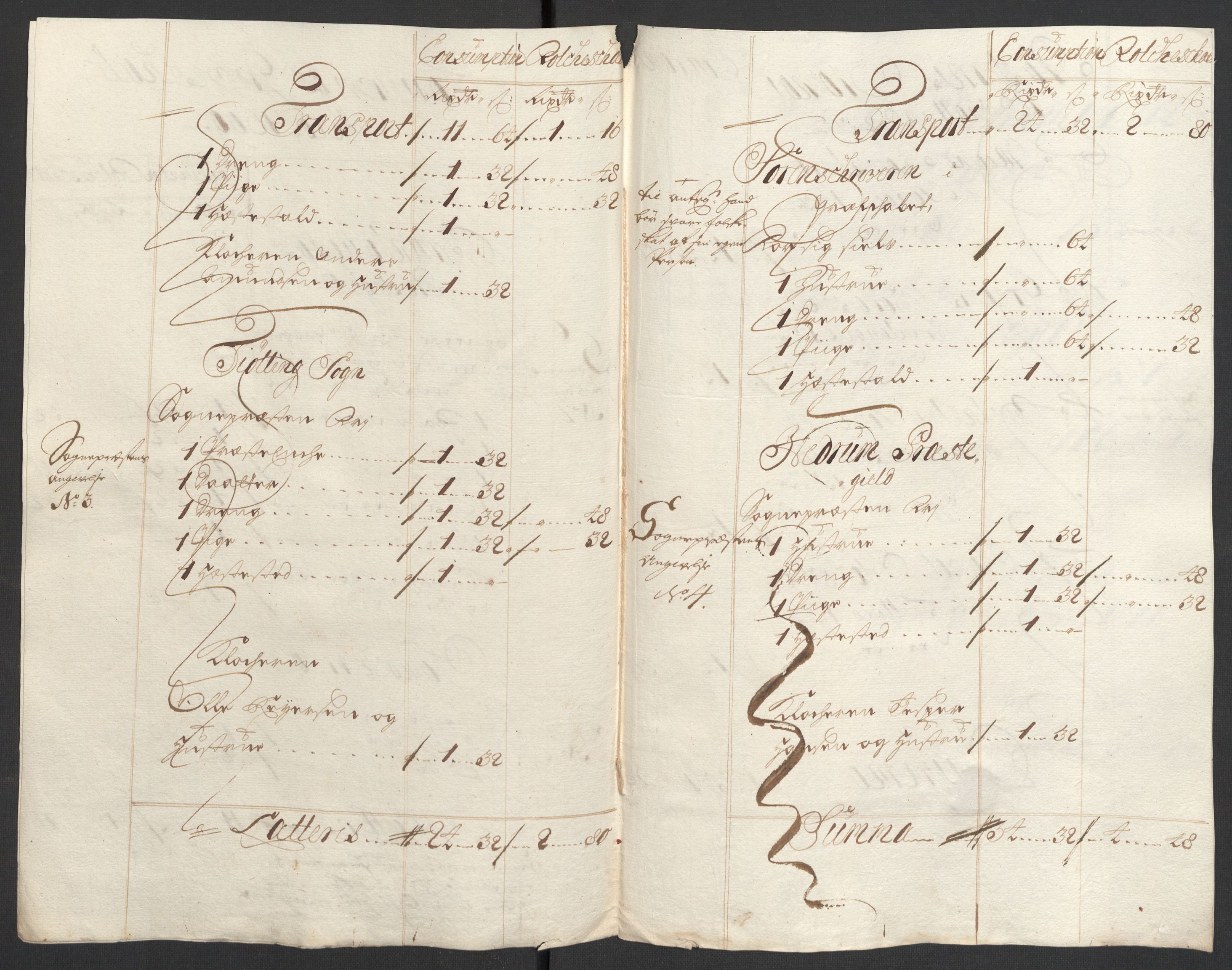 Rentekammeret inntil 1814, Reviderte regnskaper, Fogderegnskap, RA/EA-4092/R33/L1976: Fogderegnskap Larvik grevskap, 1698-1701, p. 113
