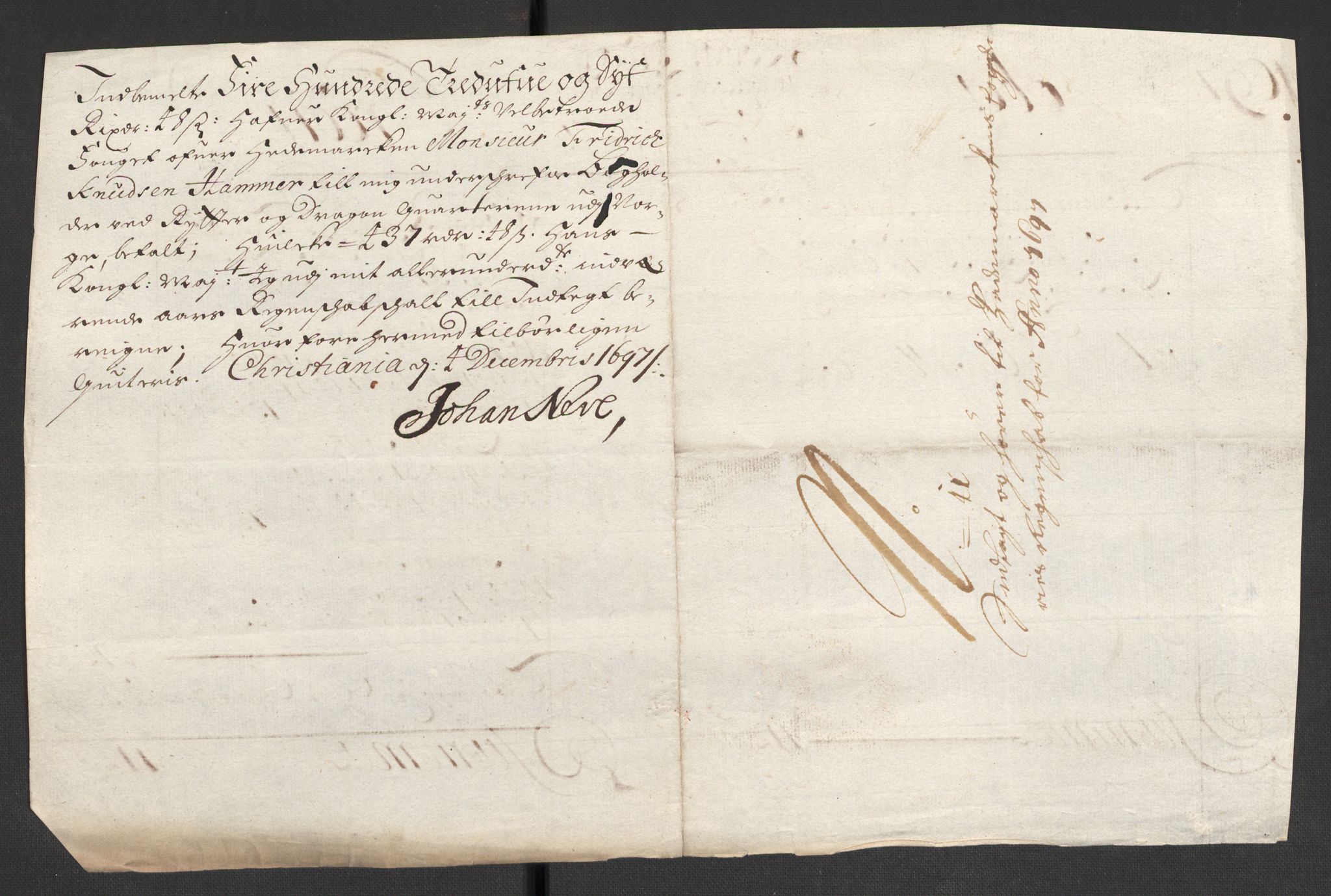 Rentekammeret inntil 1814, Reviderte regnskaper, Fogderegnskap, AV/RA-EA-4092/R16/L1037: Fogderegnskap Hedmark, 1697-1698, p. 143