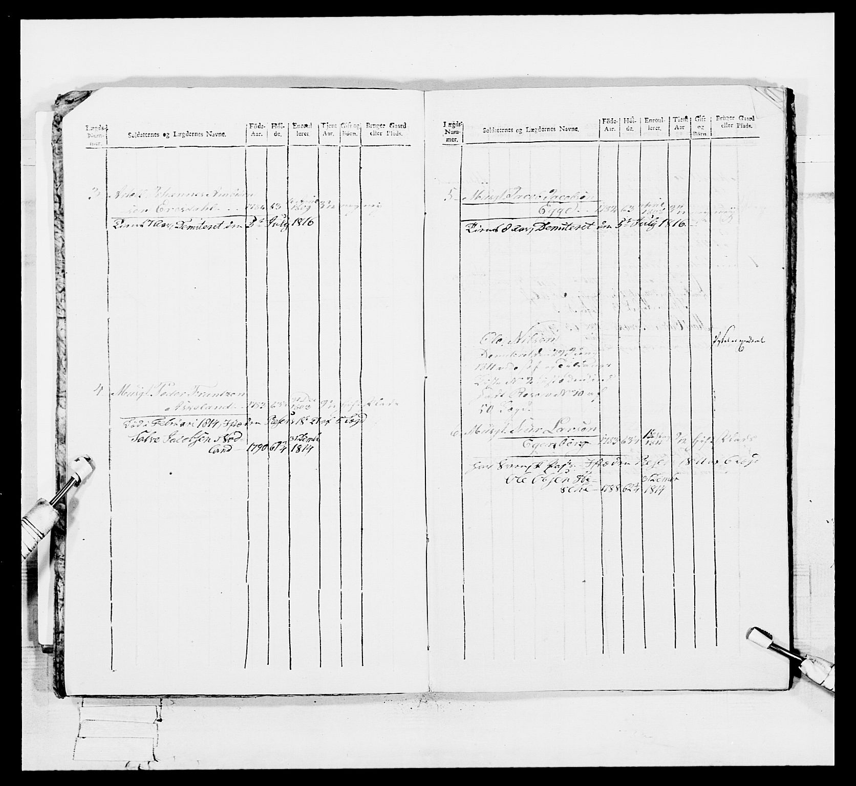 Generalitets- og kommissariatskollegiet, Det kongelige norske kommissariatskollegium, AV/RA-EA-5420/E/Eh/L0113: Vesterlenske nasjonale infanteriregiment, 1812, p. 543