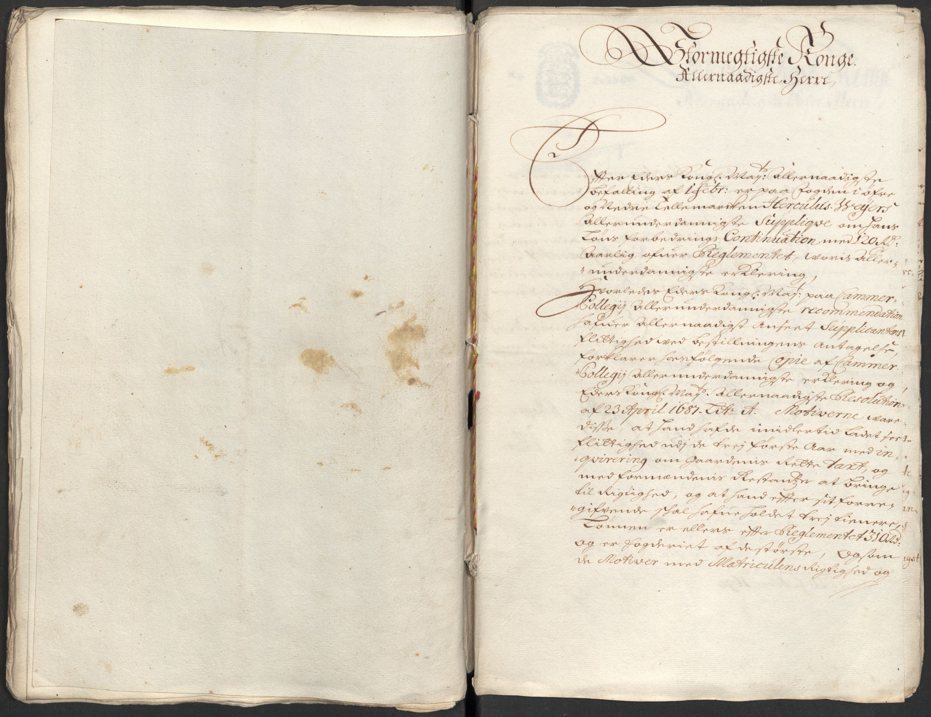 Rentekammeret inntil 1814, Reviderte regnskaper, Fogderegnskap, AV/RA-EA-4092/R35/L2088: Fogderegnskap Øvre og Nedre Telemark, 1687-1689, p. 204